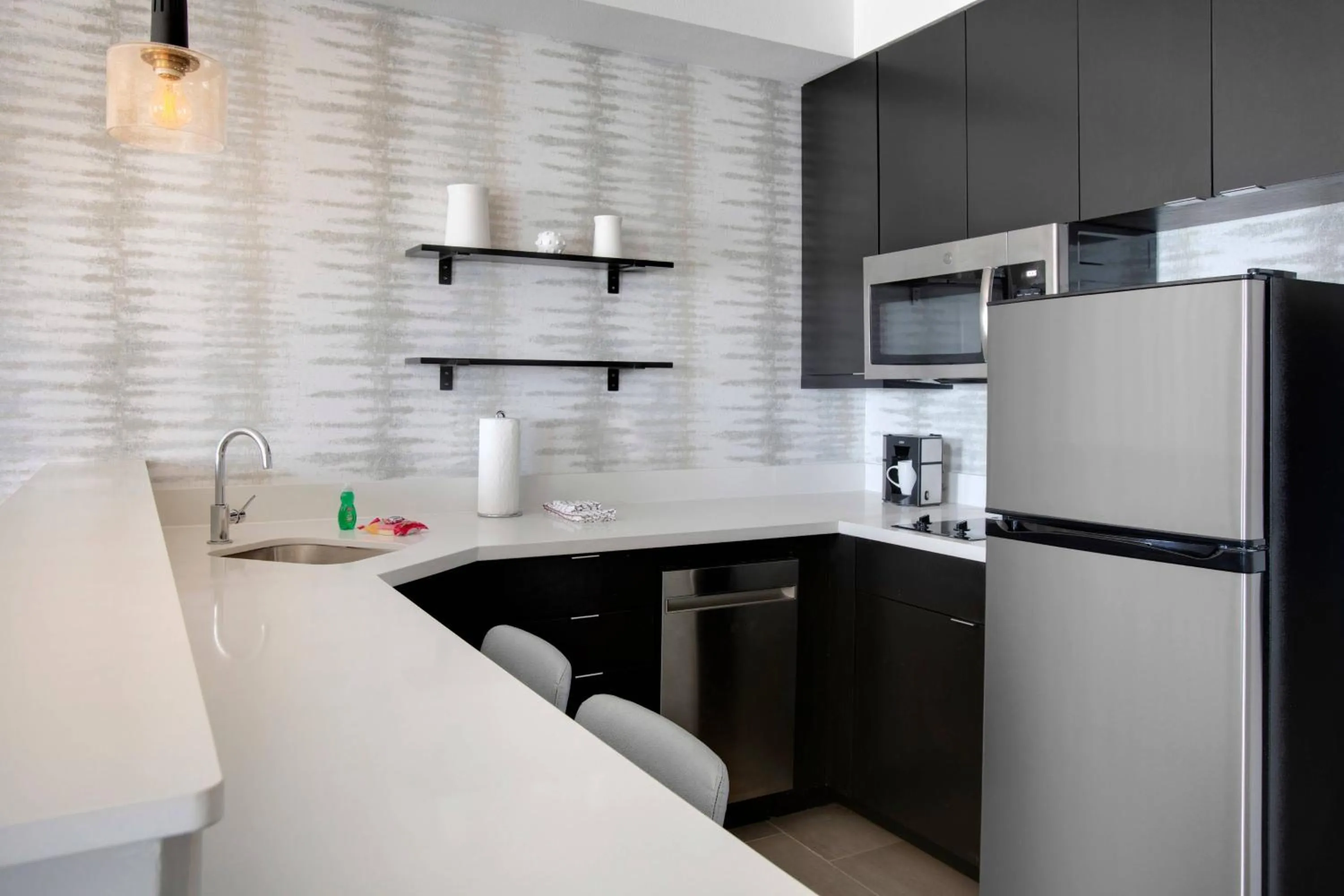 Kitchen or kitchenette in Residence Inn Waco South