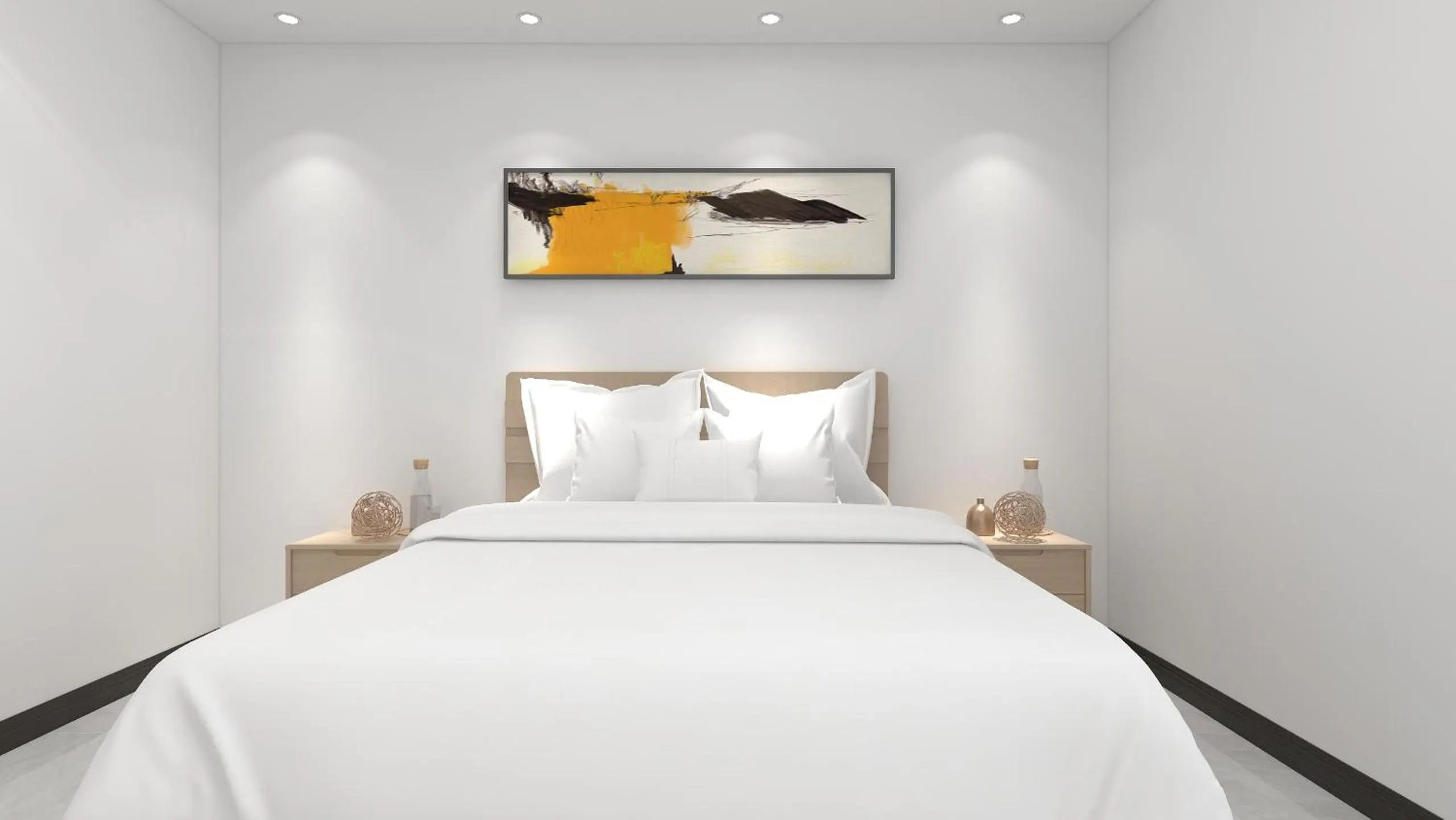 Bed in Foshan Laide Apartment