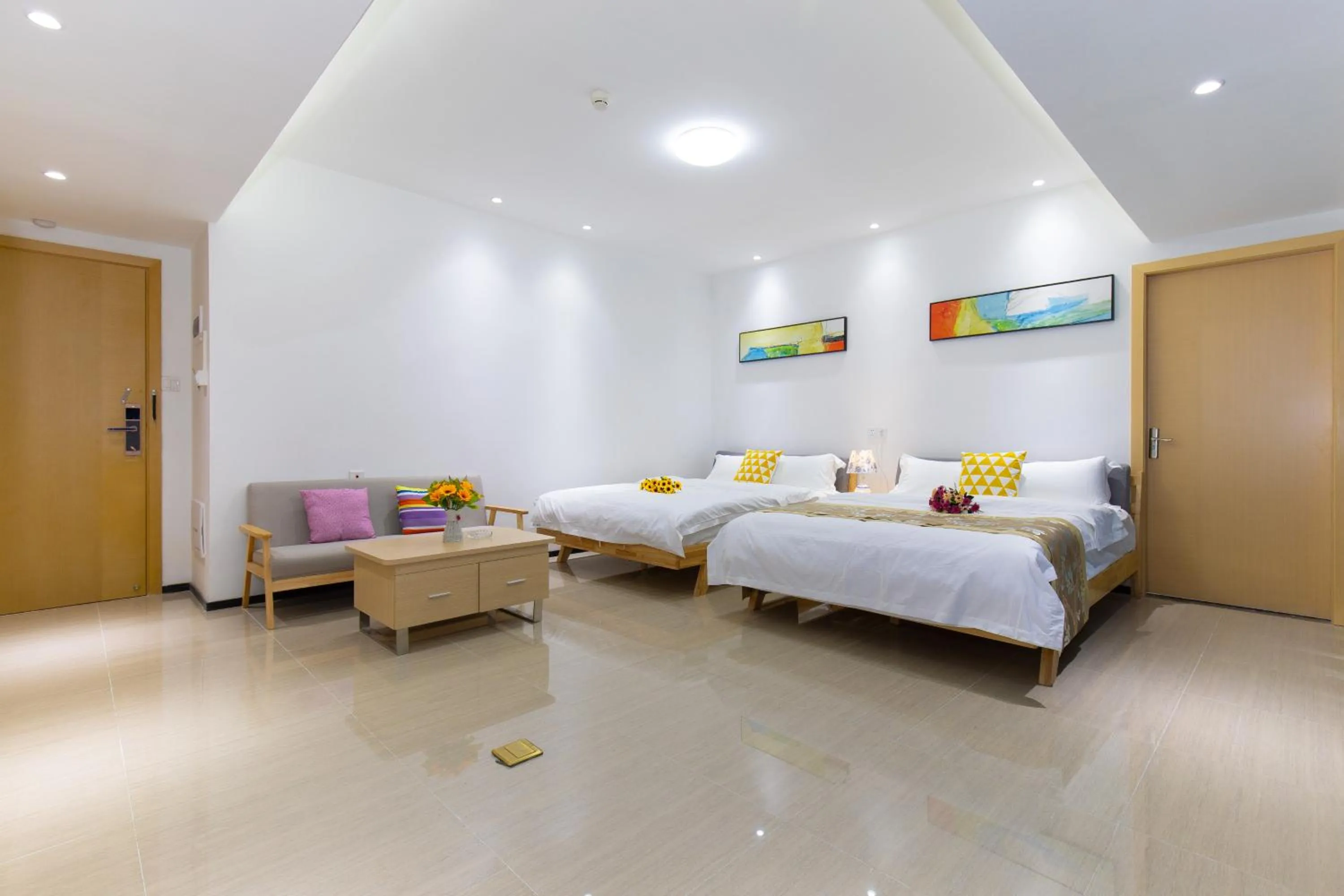 Bed in Foshan Laide Apartment