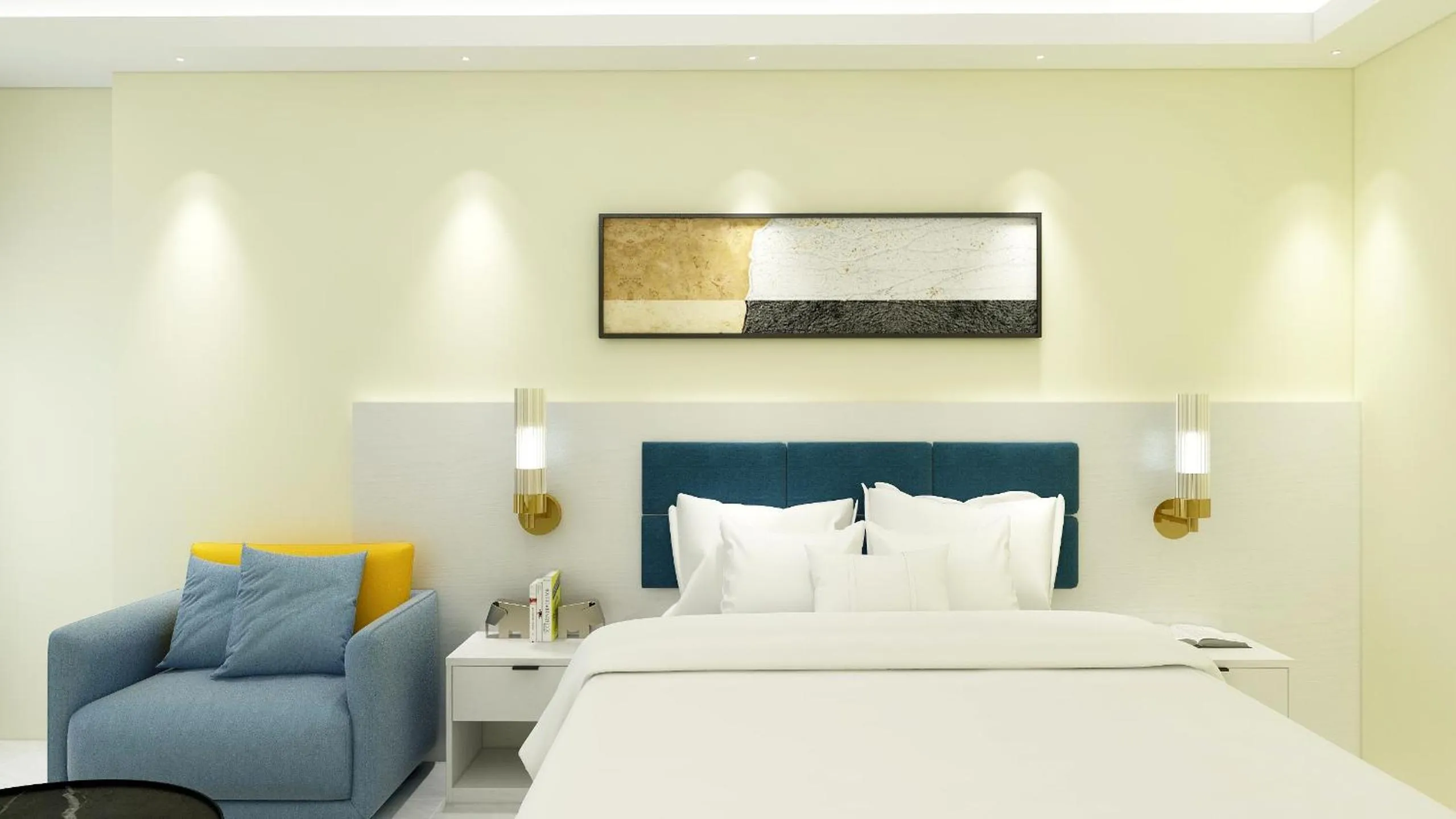 Bed in Foshan Laide Apartment