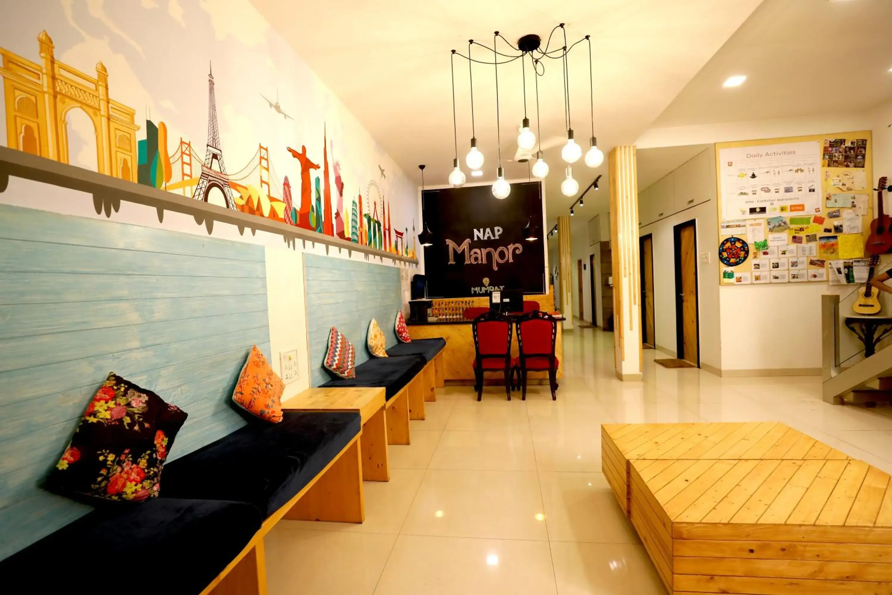 Lobby or reception in Nap Manor Hostels Lobby or reception in Nap Manor Hostels