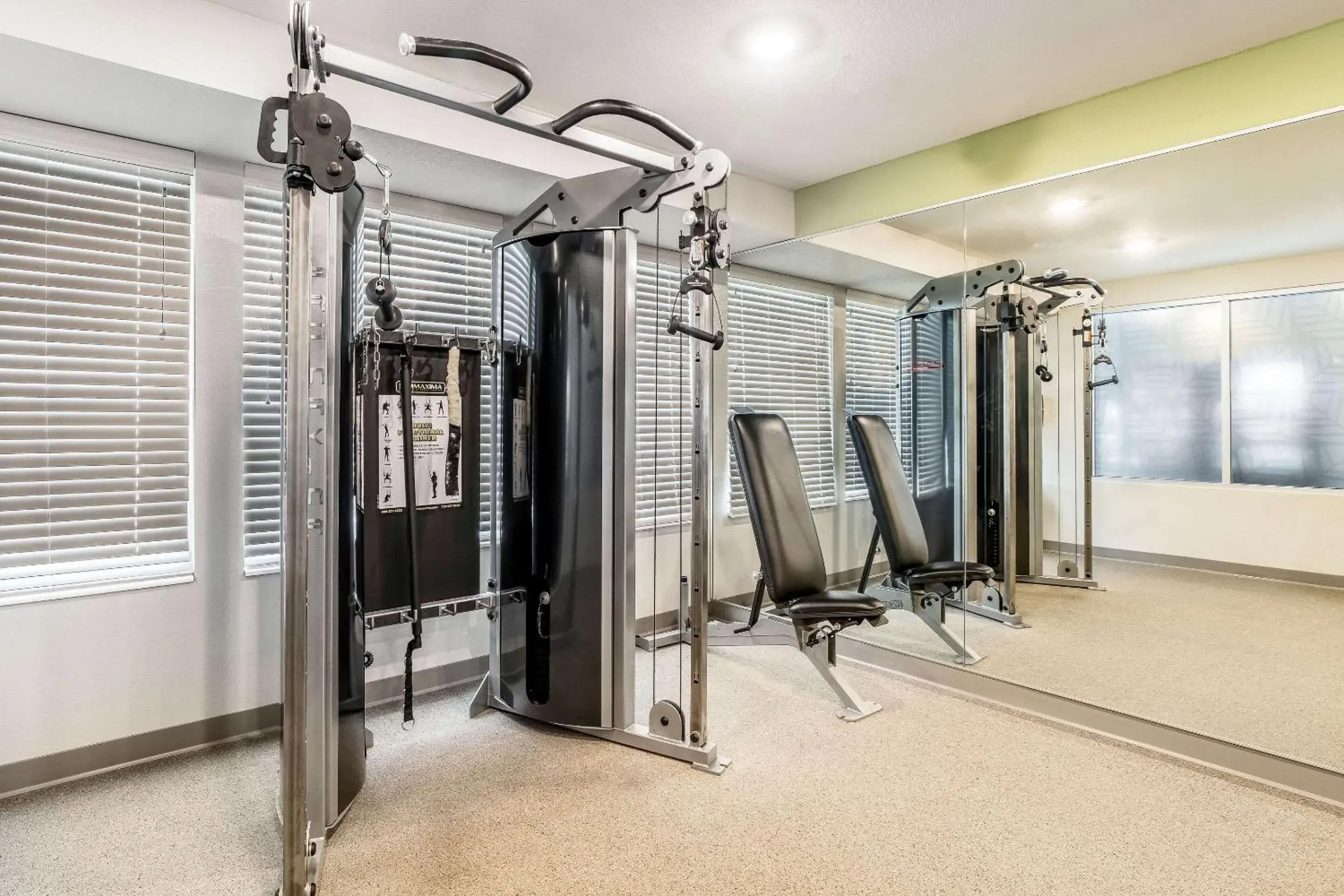 Fitness centre/facilities in WoodSpring Suites Colton Fitness centre/facilities in WoodSpring Suites Colton