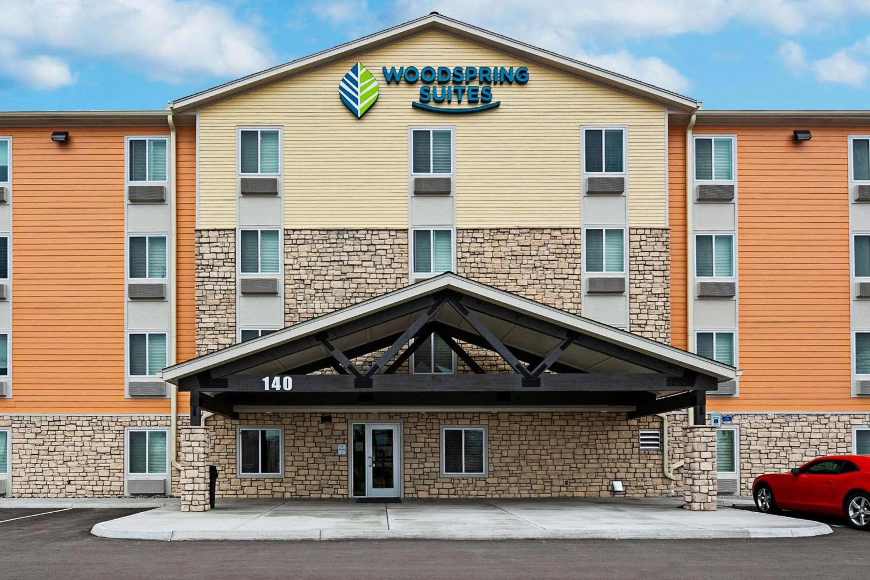 Property building in WoodSpring Suites Reno Sparks
