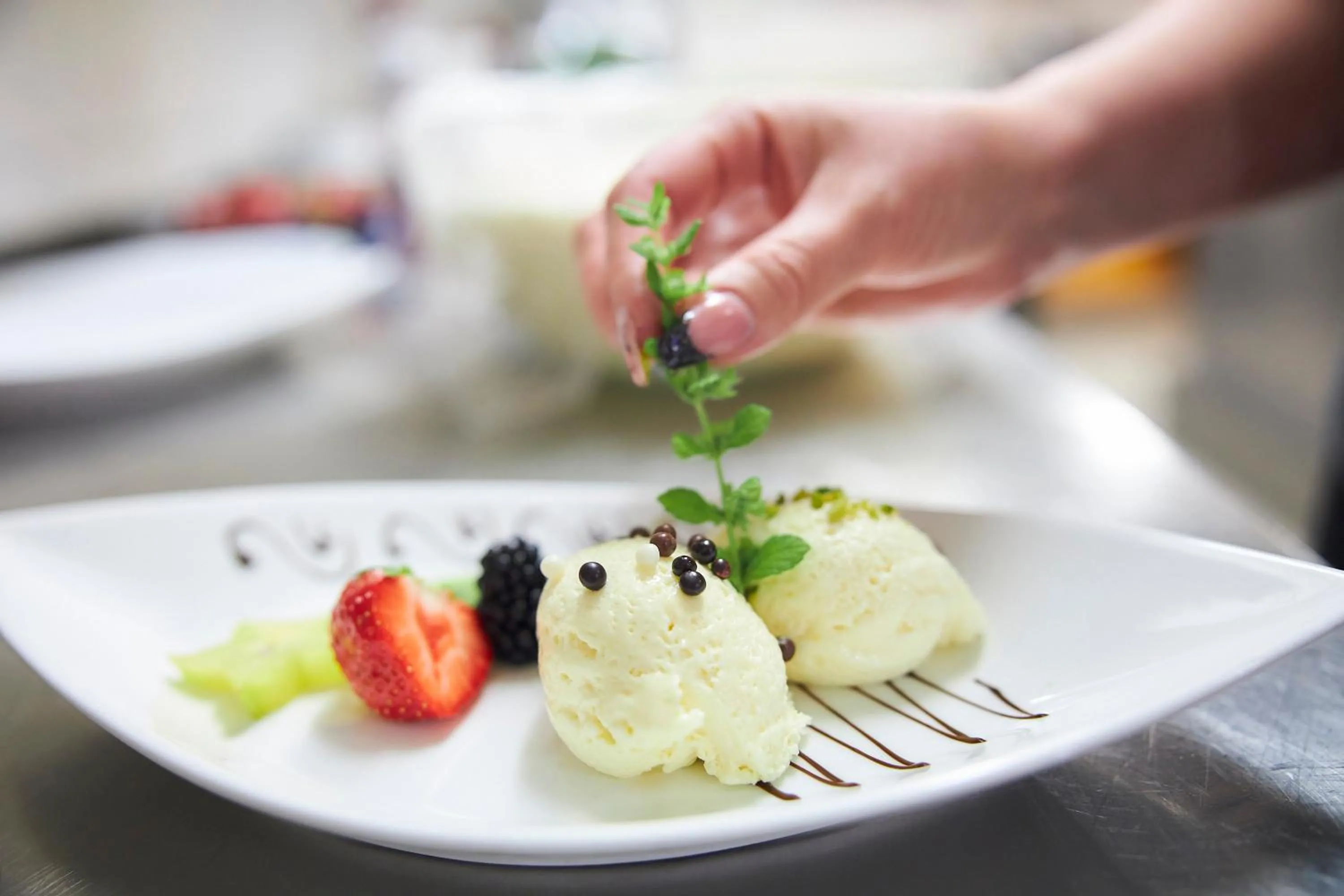 Food close-up in Flair Hotel Landgasthof Roger