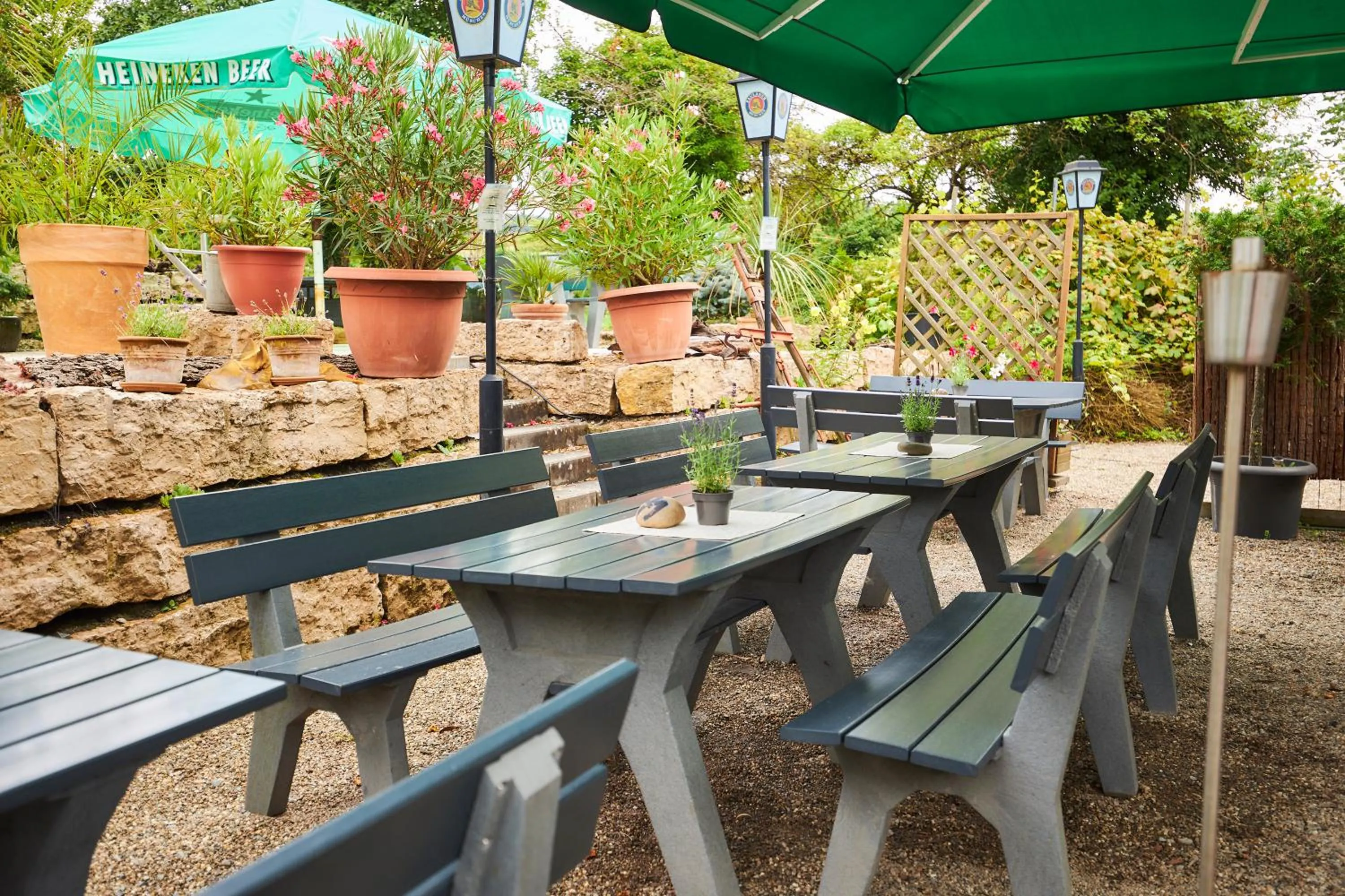 Balcony/Terrace in Flair Hotel Landgasthof Roger