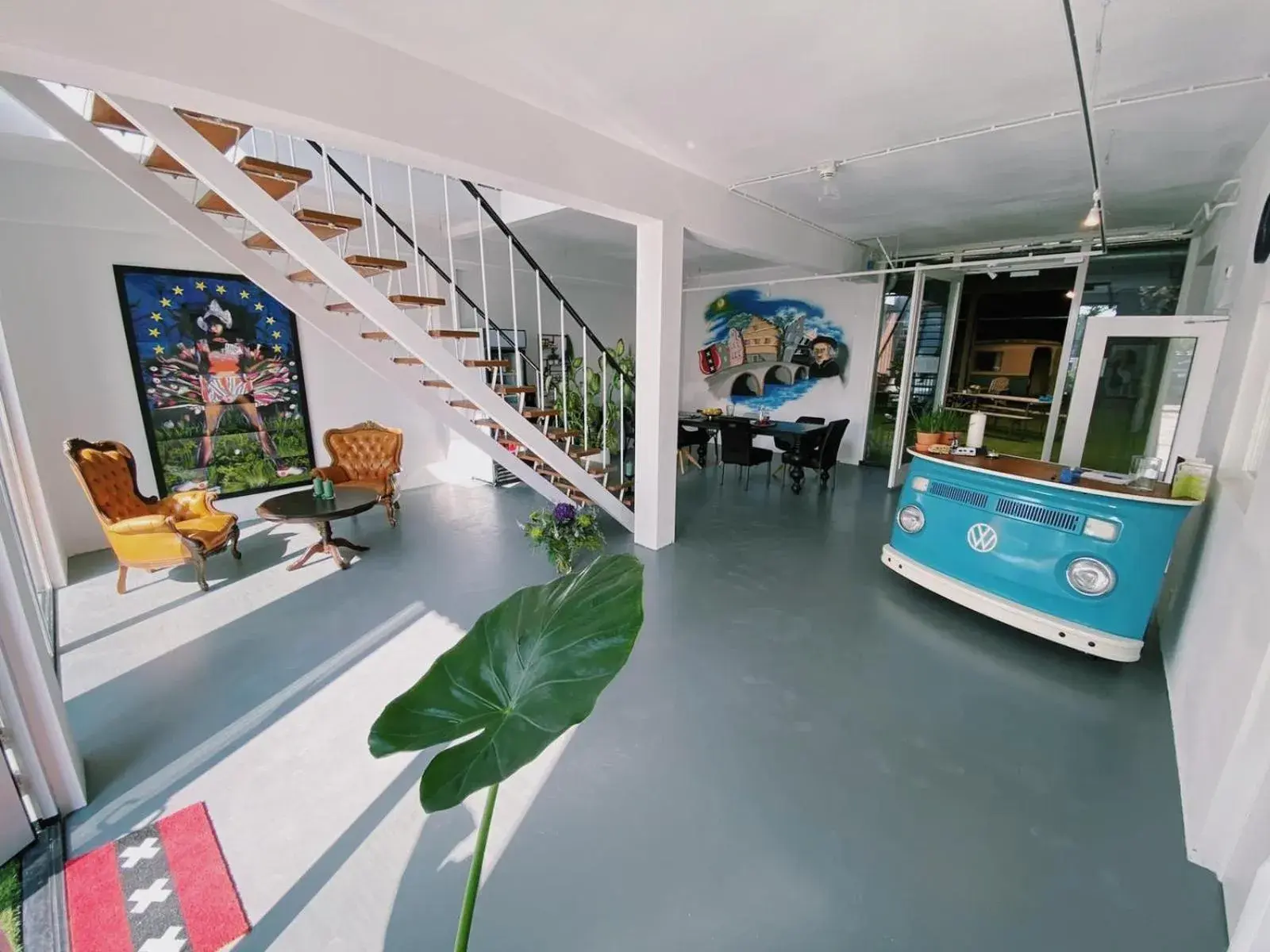 Lobby or reception in Outside Inn Lobby or reception in Outside Inn