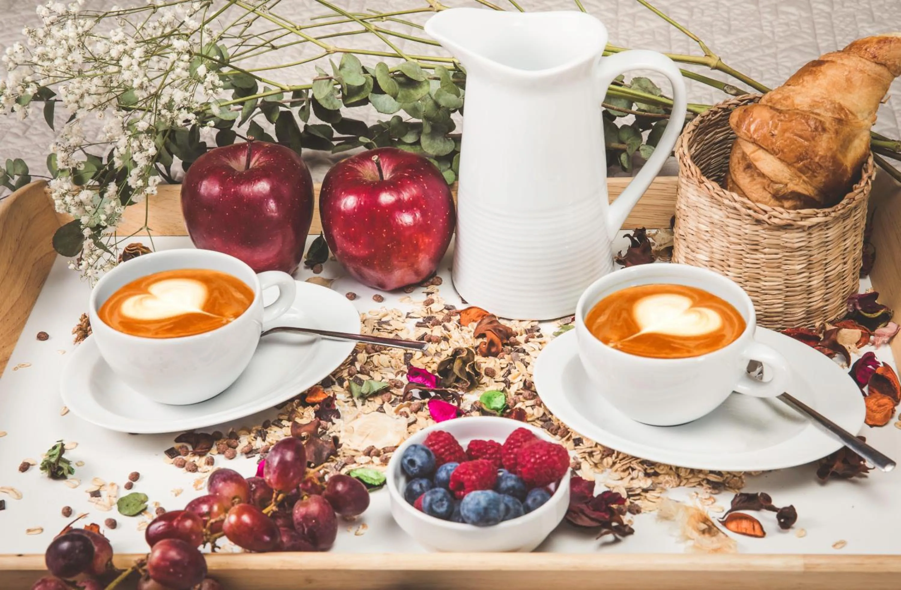 Continental breakfast in Castillo de Monte la Reina Posada Real & Bodega