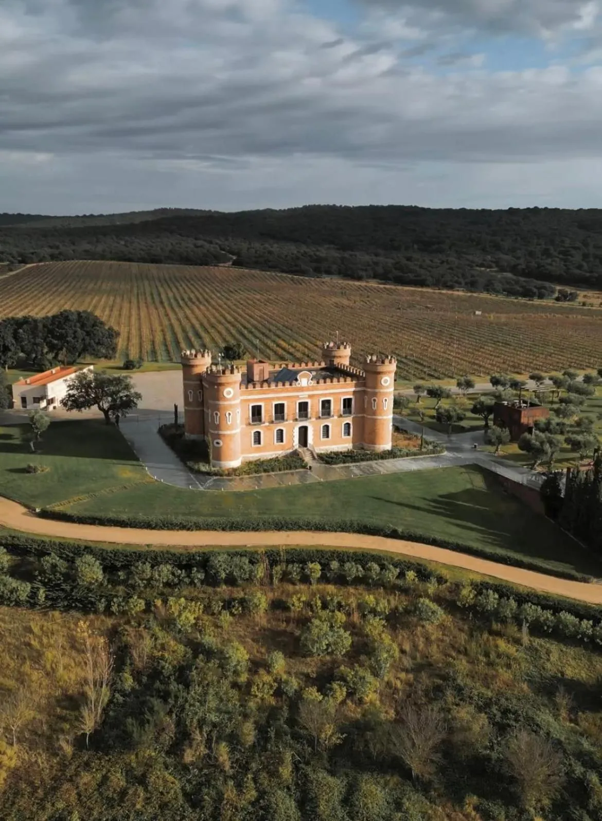 Property building in Castillo de Monte la Reina Posada Real & Bodega