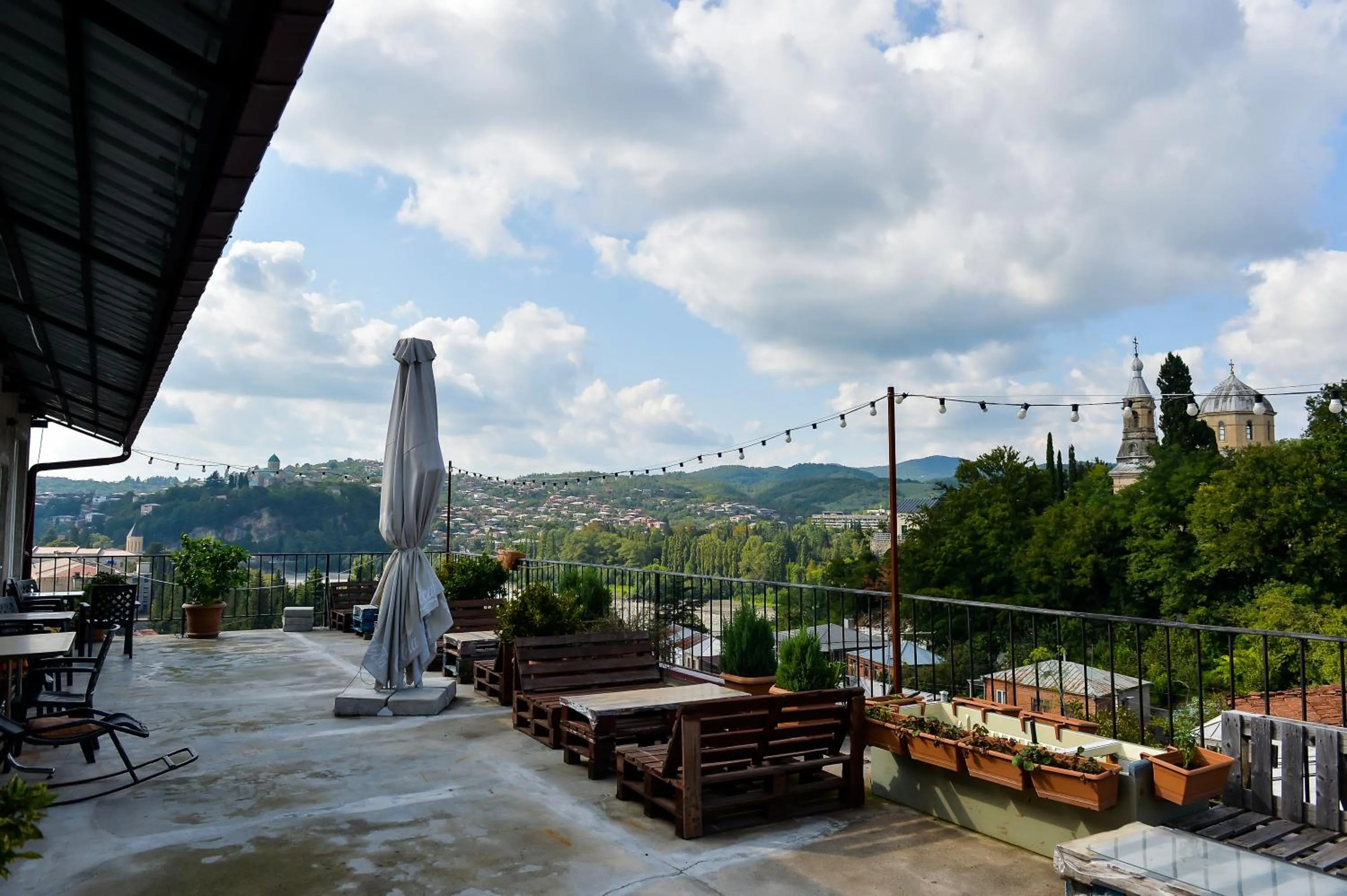 Balcony/Terrace in Green Flower Boutique Hotel and Winery