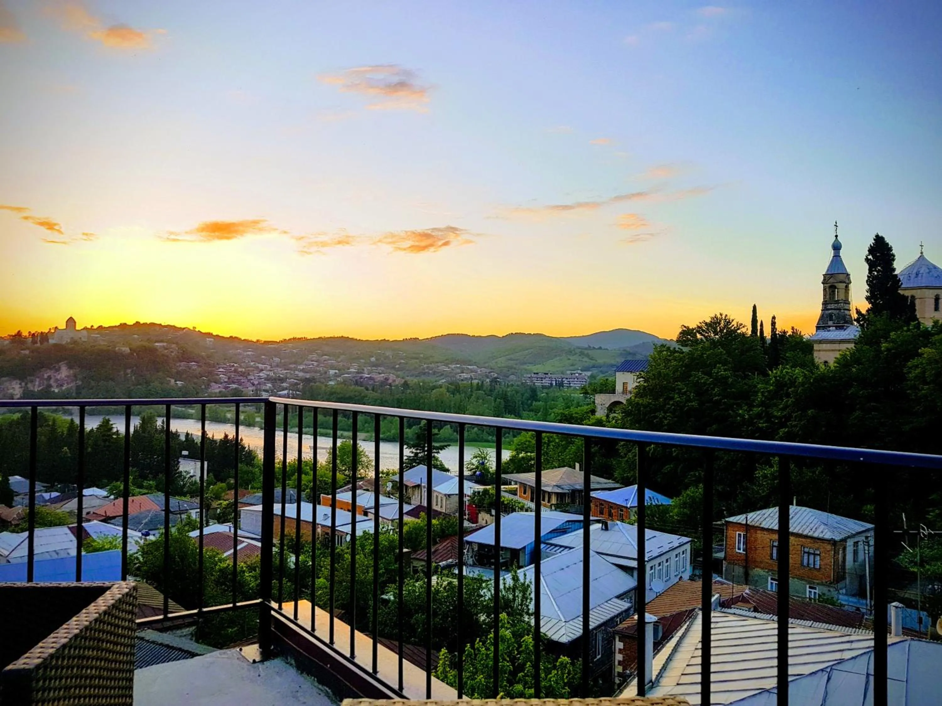 Balcony/Terrace in Green Flower Boutique Hotel and Winery