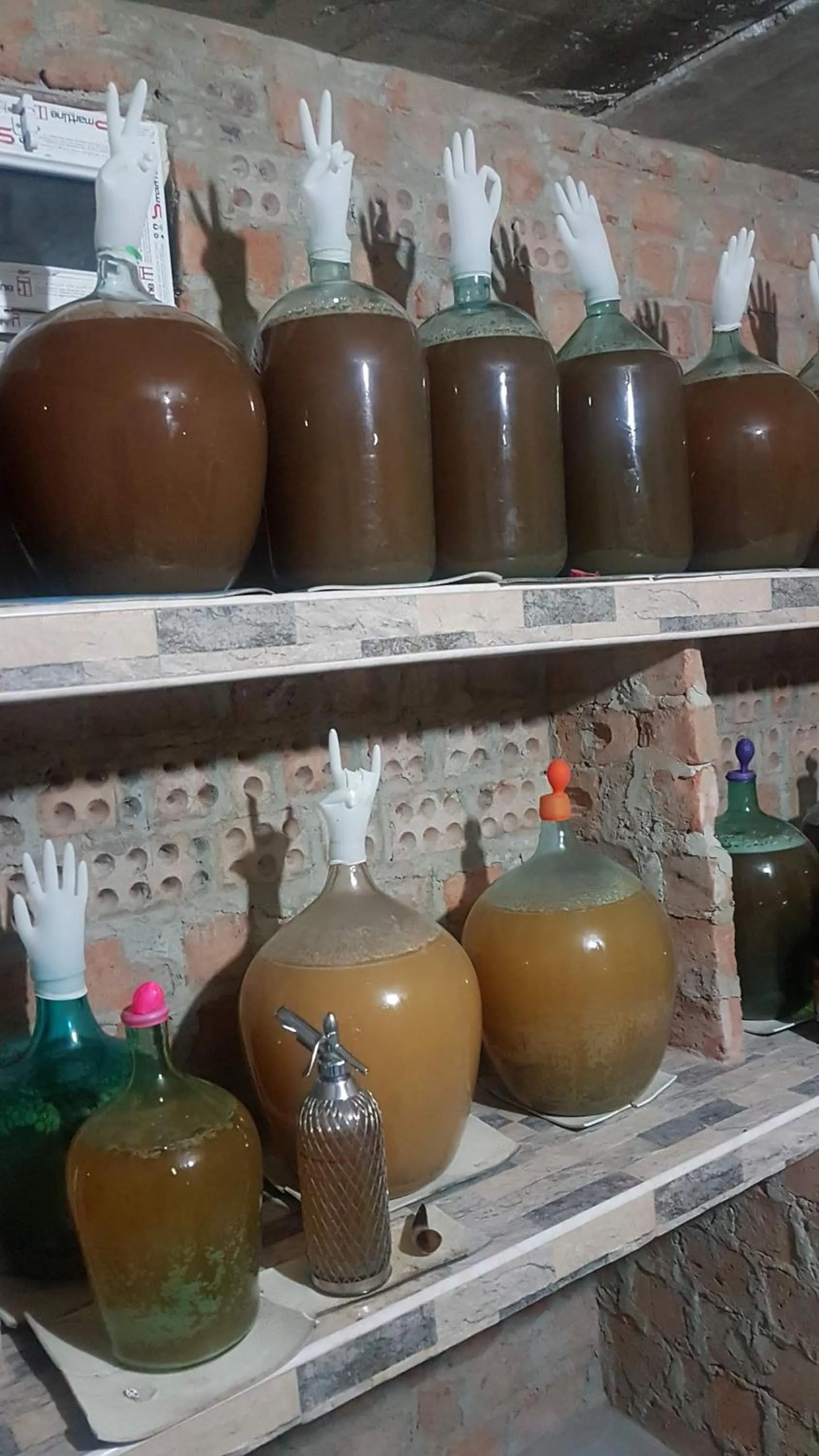 Alcoholic drinks in Green Flower Boutique Hotel and Winery