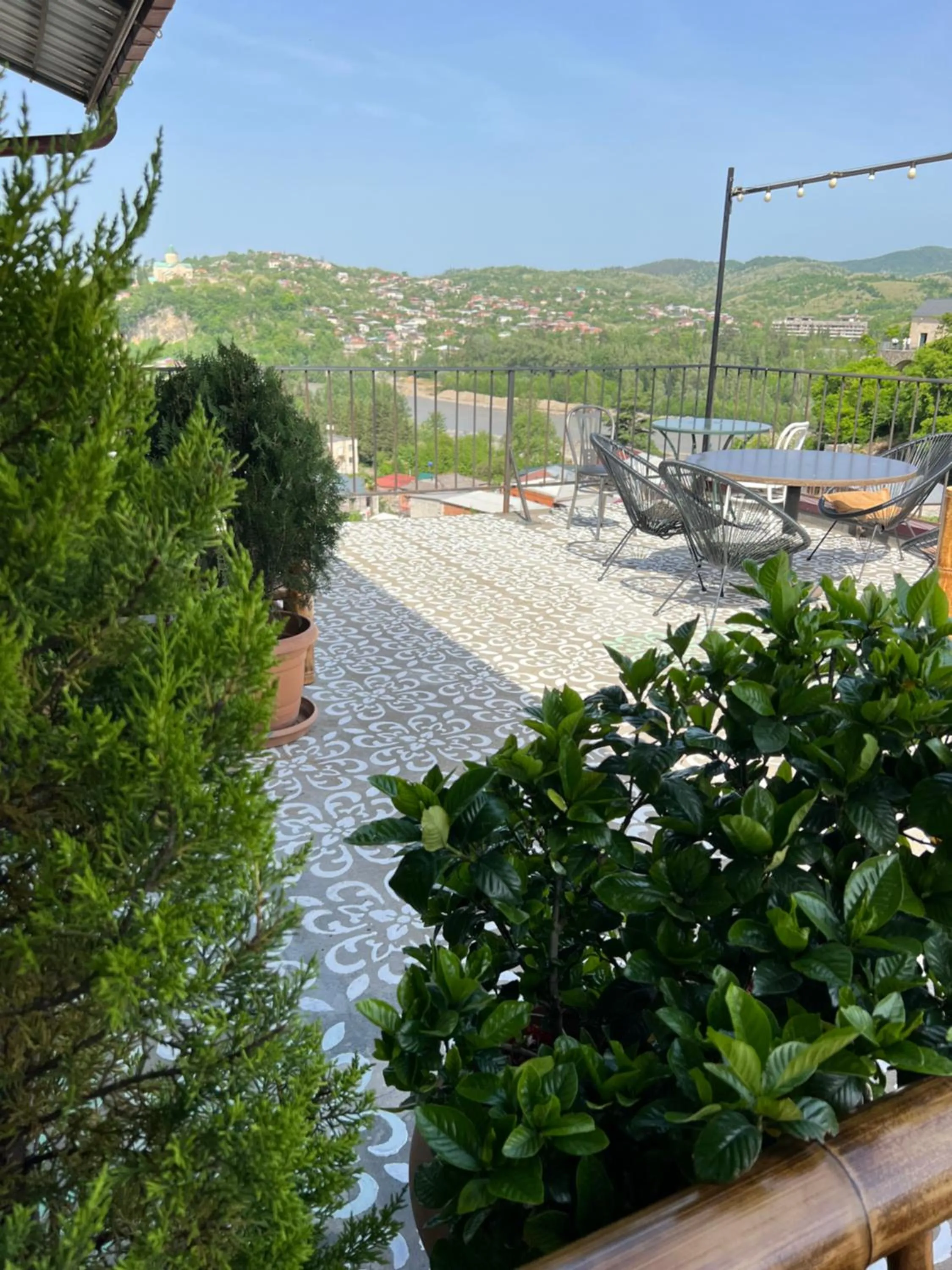 Balcony/Terrace in Green Flower Boutique Hotel and Winery
