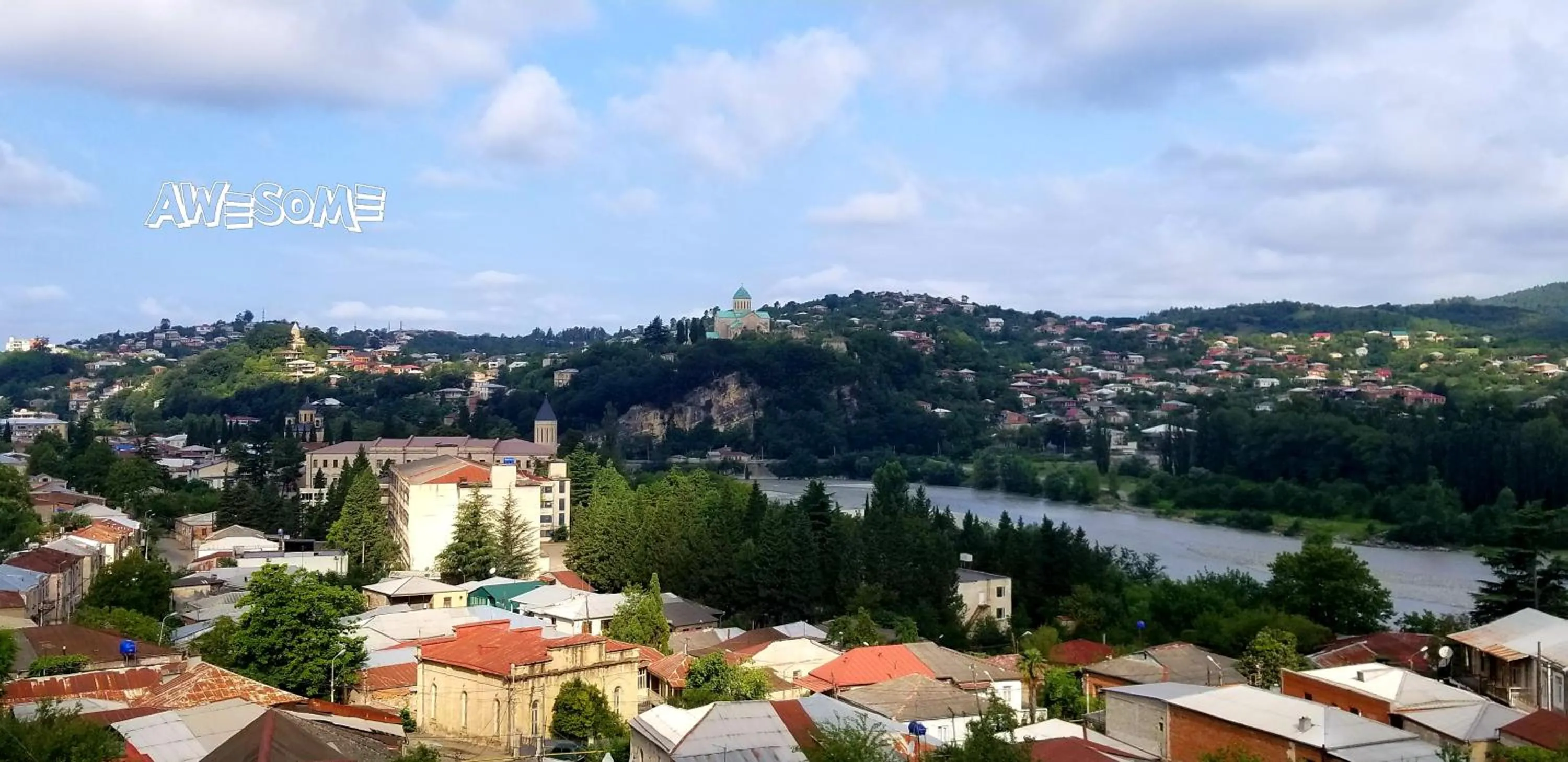 City view in Green Flower Boutique Hotel and Winery