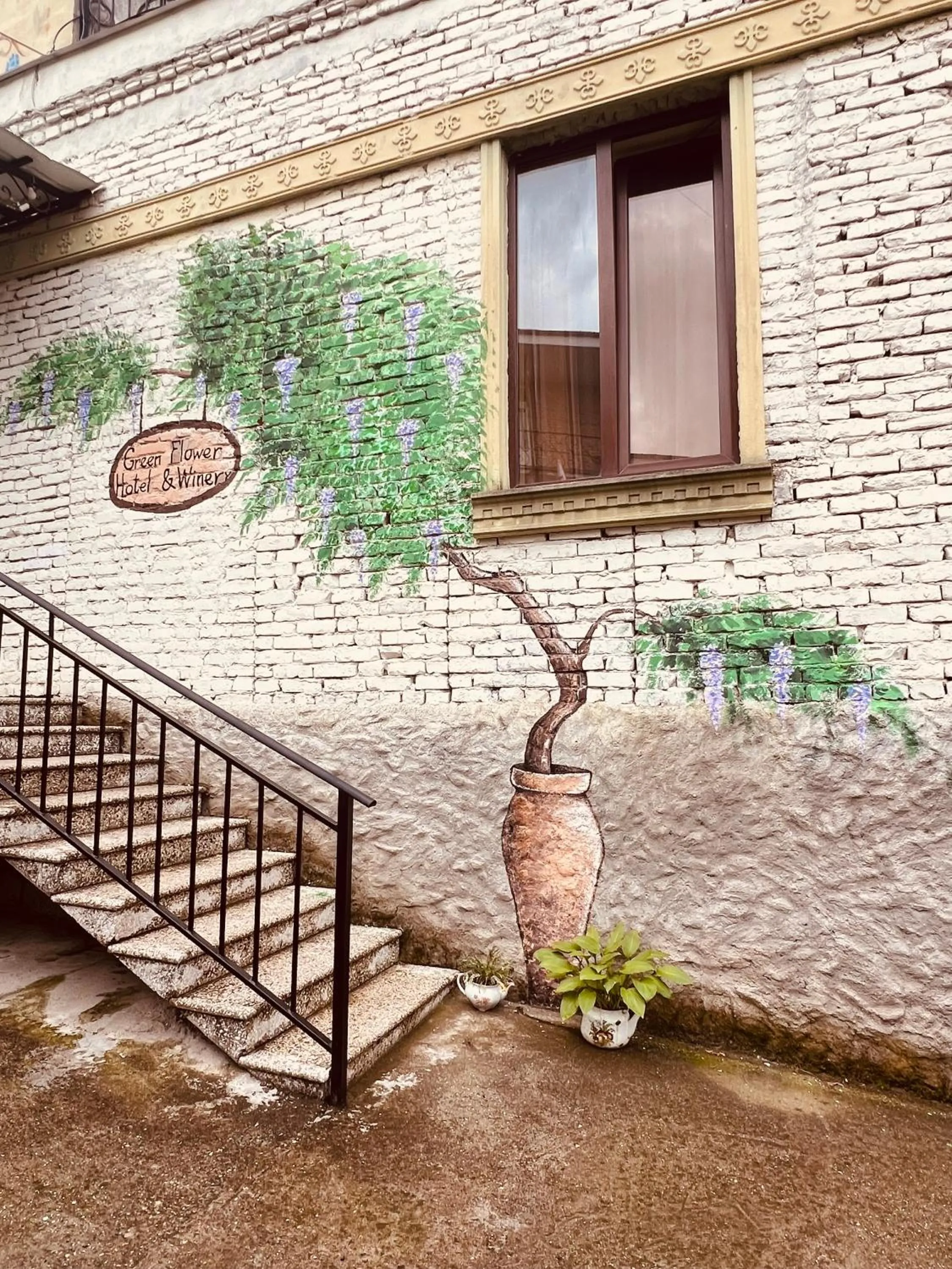 Property building in Green Flower Boutique Hotel and Winery