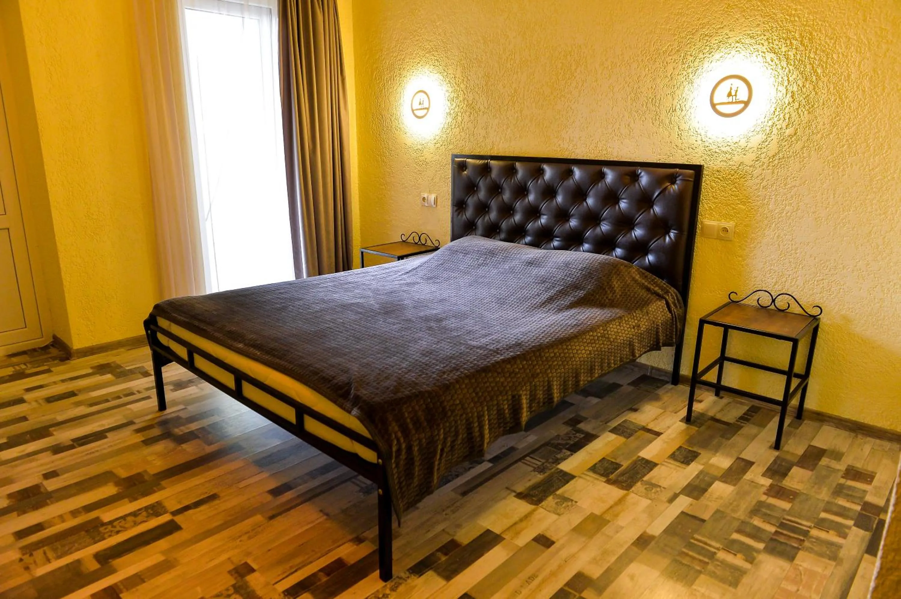 Bed in Green Flower Boutique Hotel and Winery