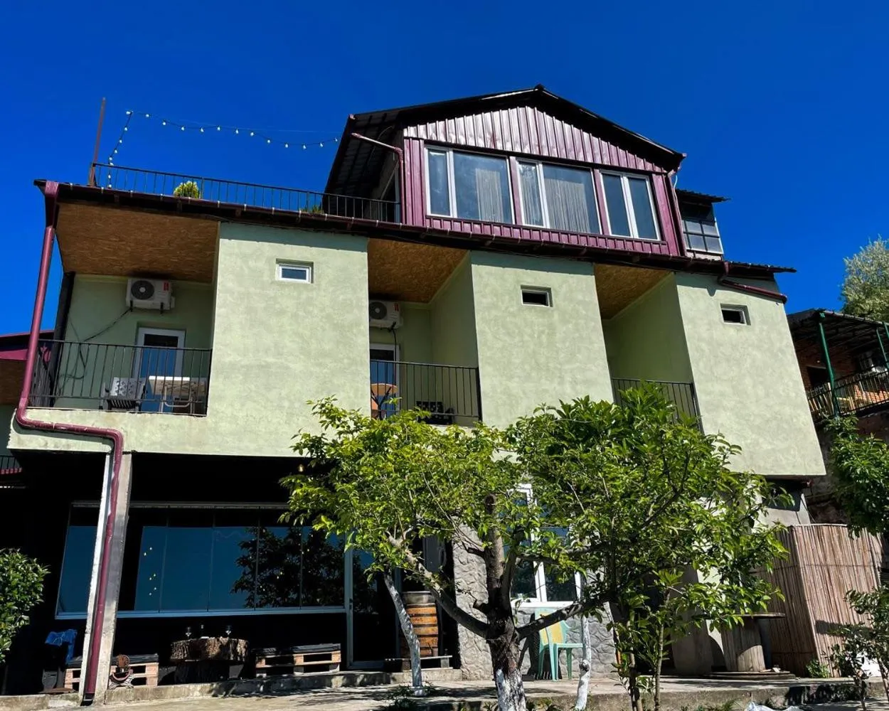 Property building in Green Flower Boutique Hotel and Winery