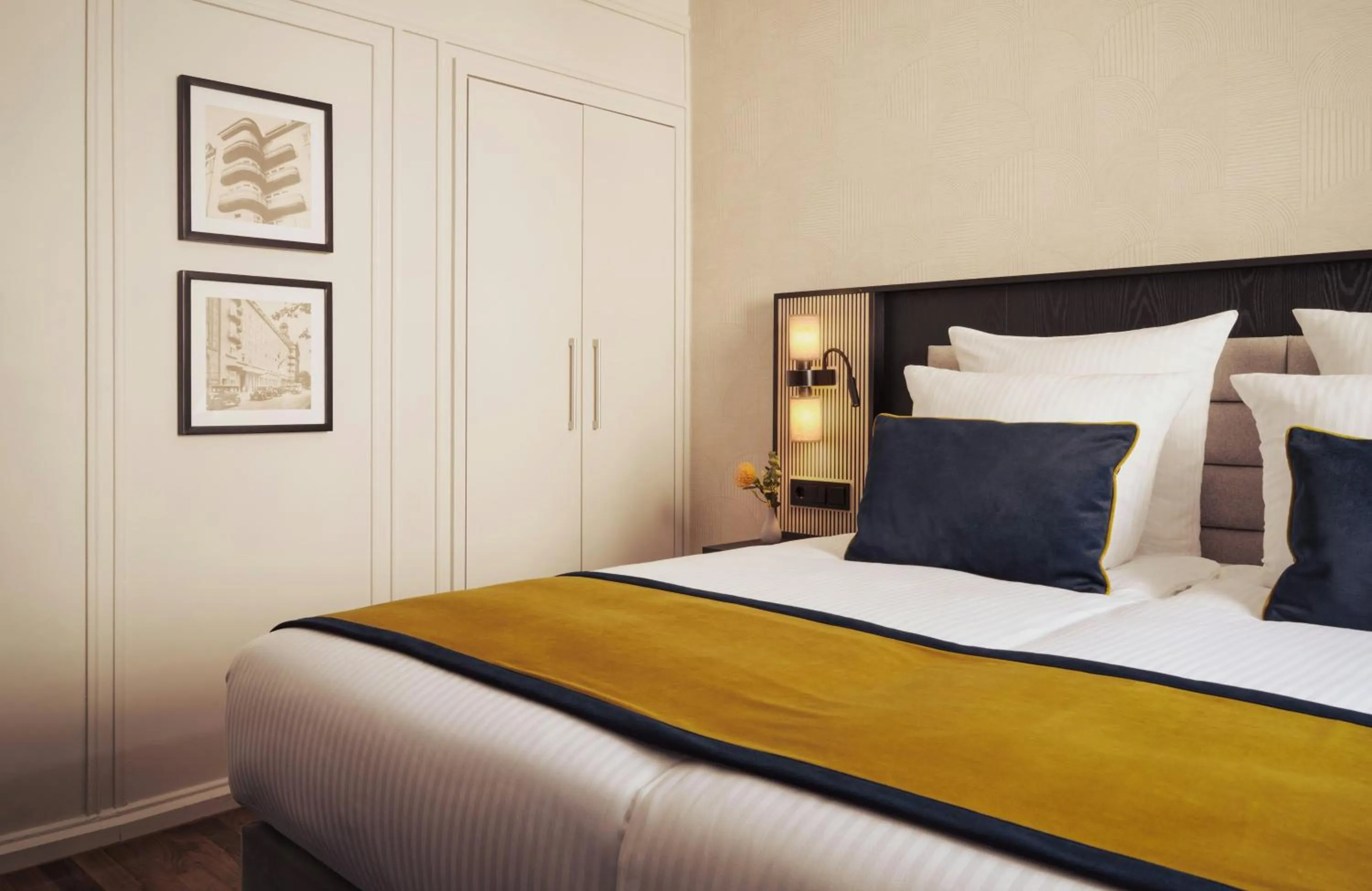 Photo of the whole room, Bed in Hotel Mannheimer Hof - Leonardo Limited Edition