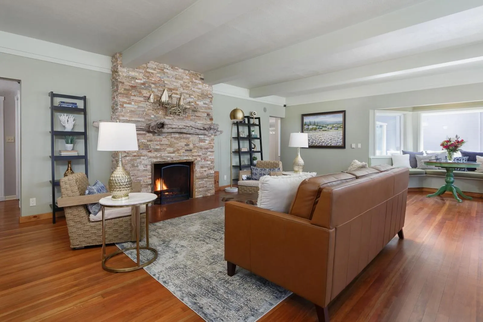 Living room in Ocean House