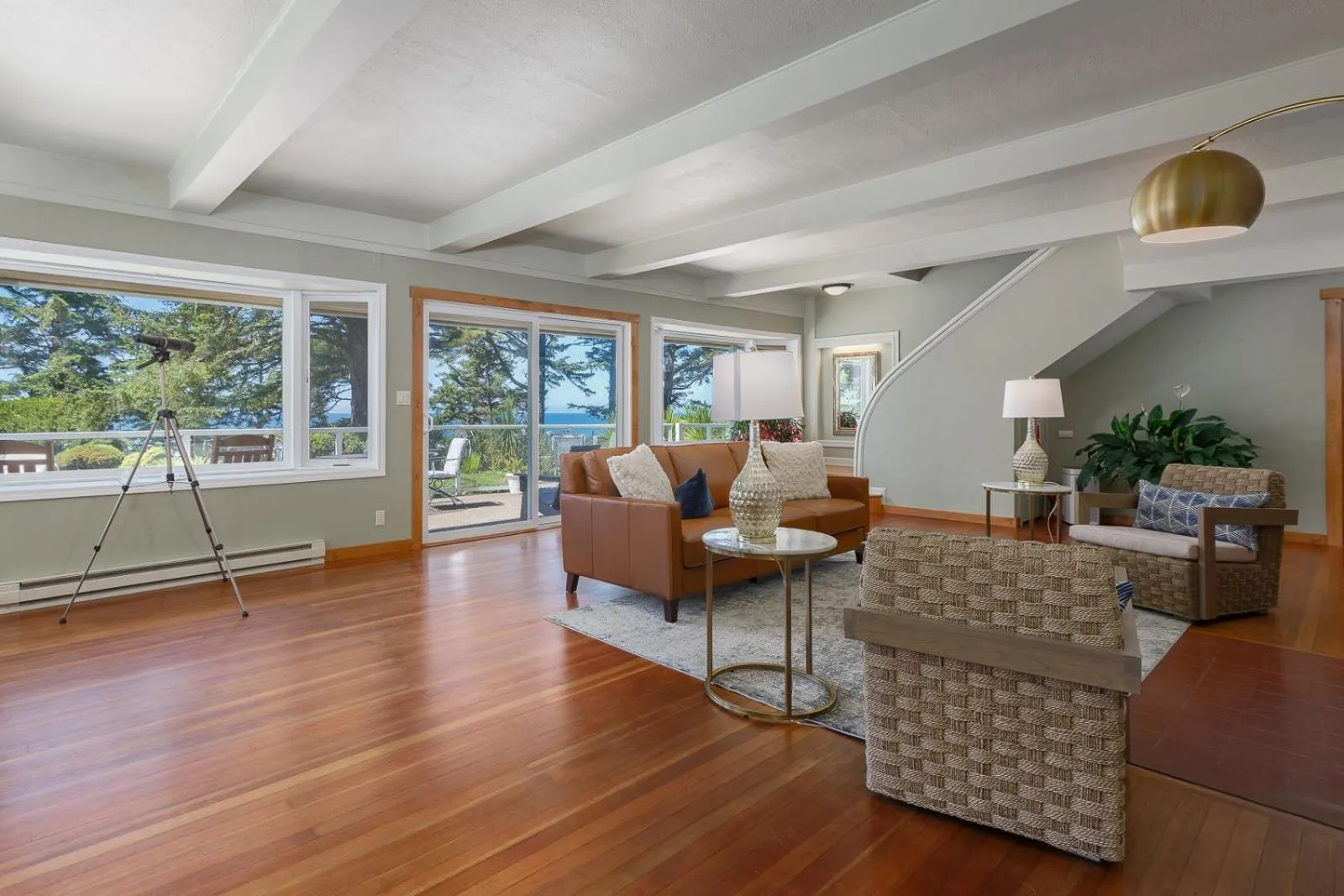 Living room in Ocean House