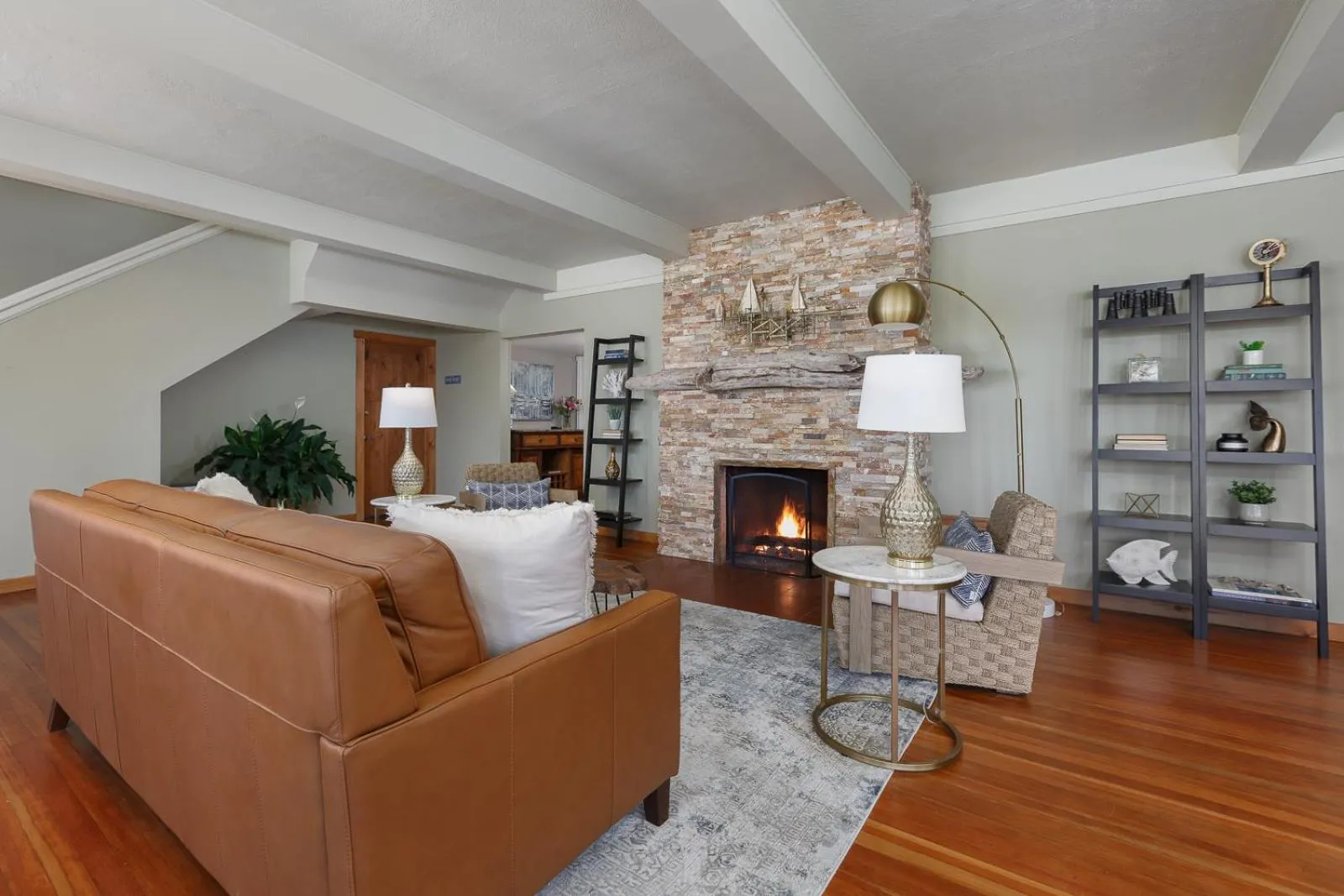 Living room in Ocean House