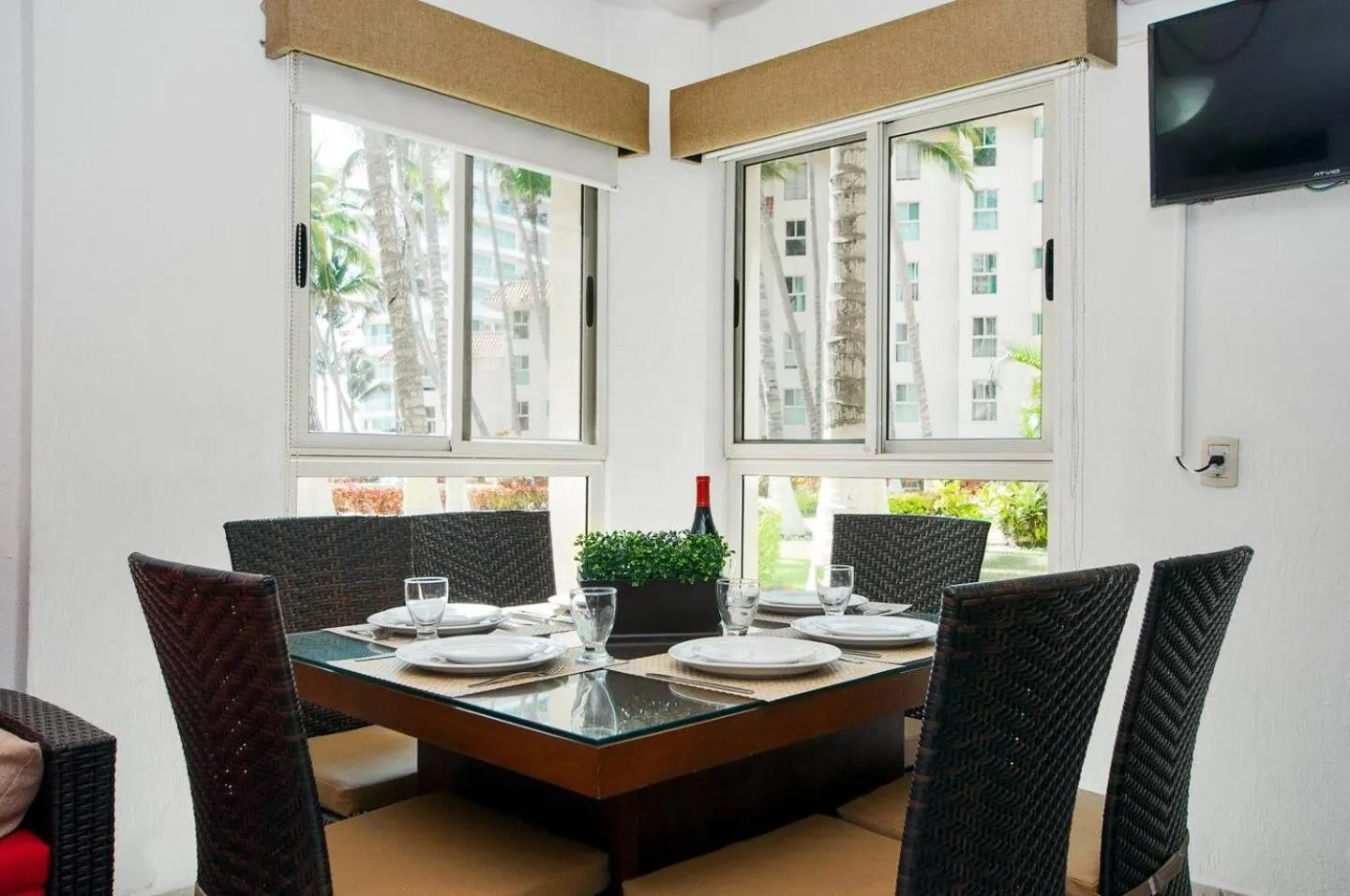 TV and multimedia in Marina Suites by Andiani Travel