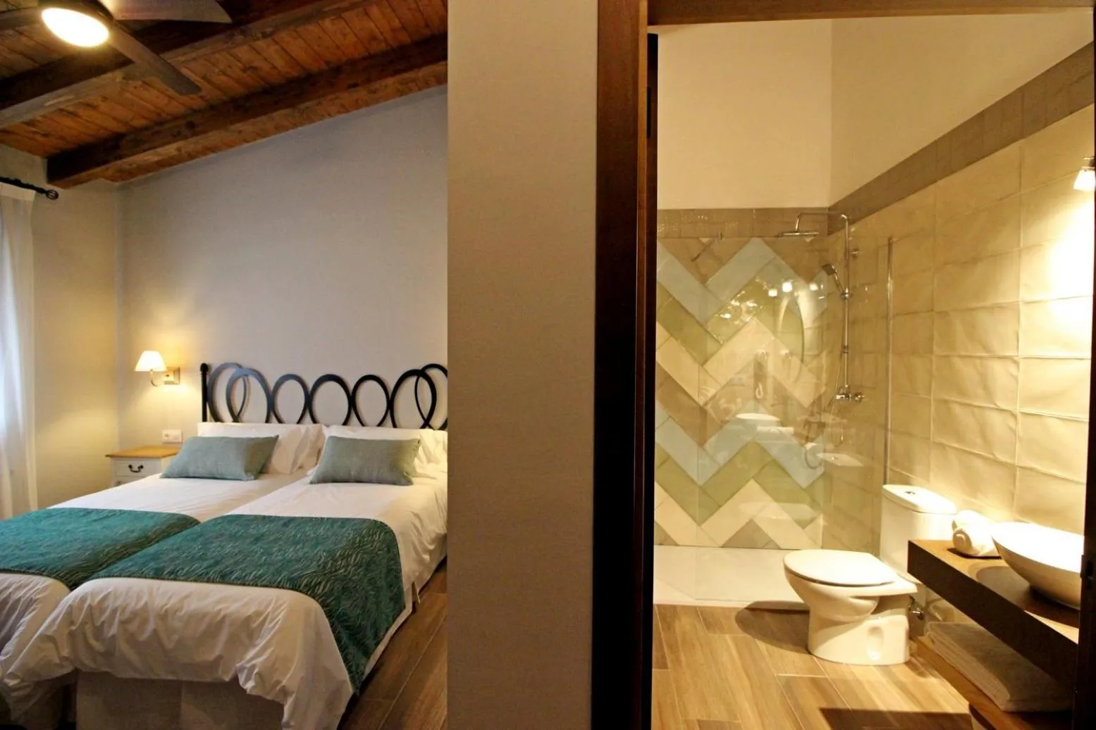 Bed in Hotel Rural San Giles