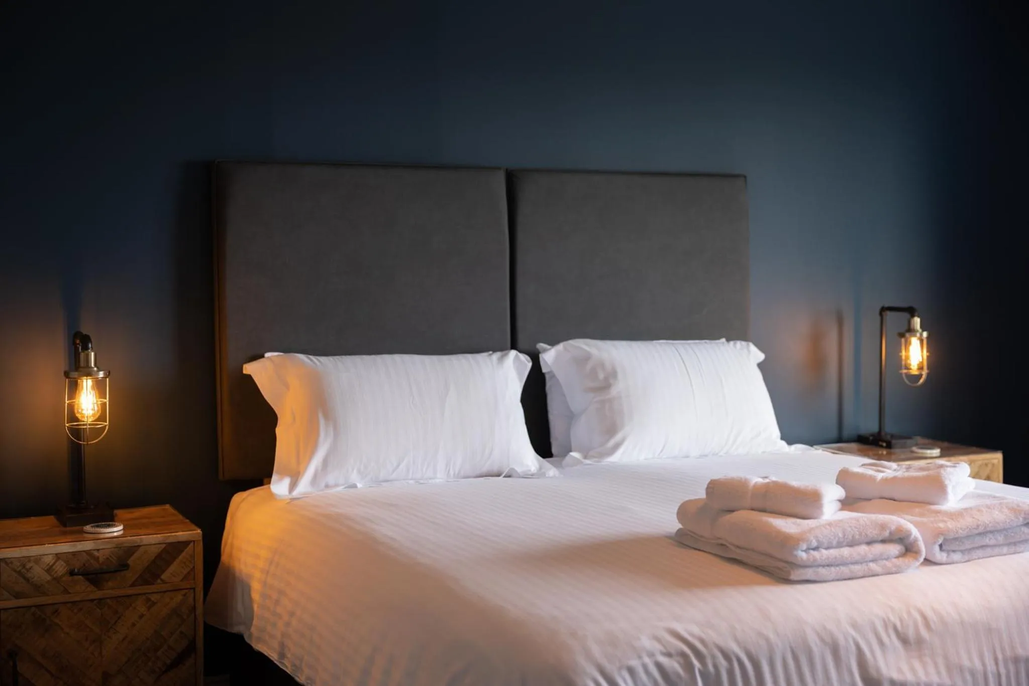 Bed in Grianaig Guest House & Restaurant, South Uist, Outer Hebrides