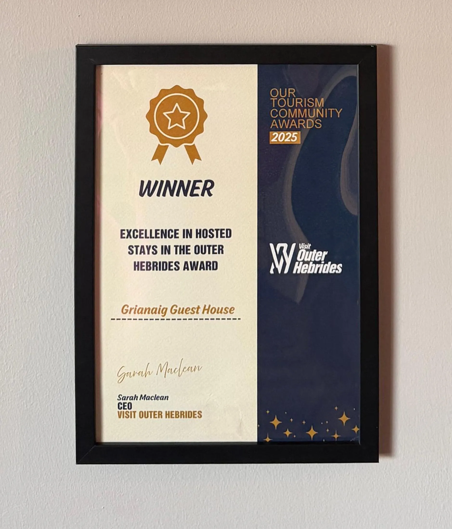 Grianaig Guest House & Restaurant, South Uist, Outer Hebrides