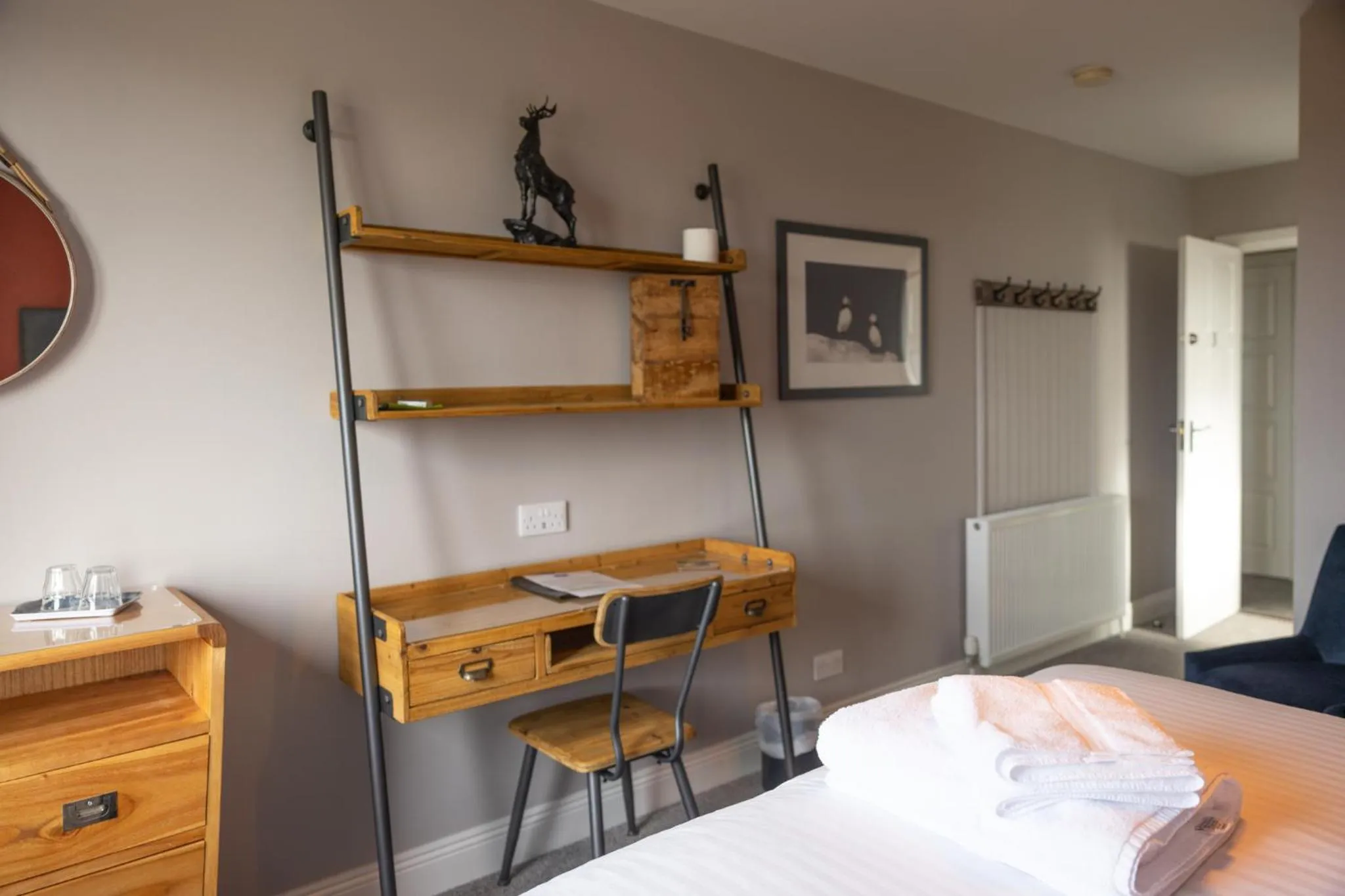 Bed in Grianaig Guest House & Restaurant, South Uist, Outer Hebrides