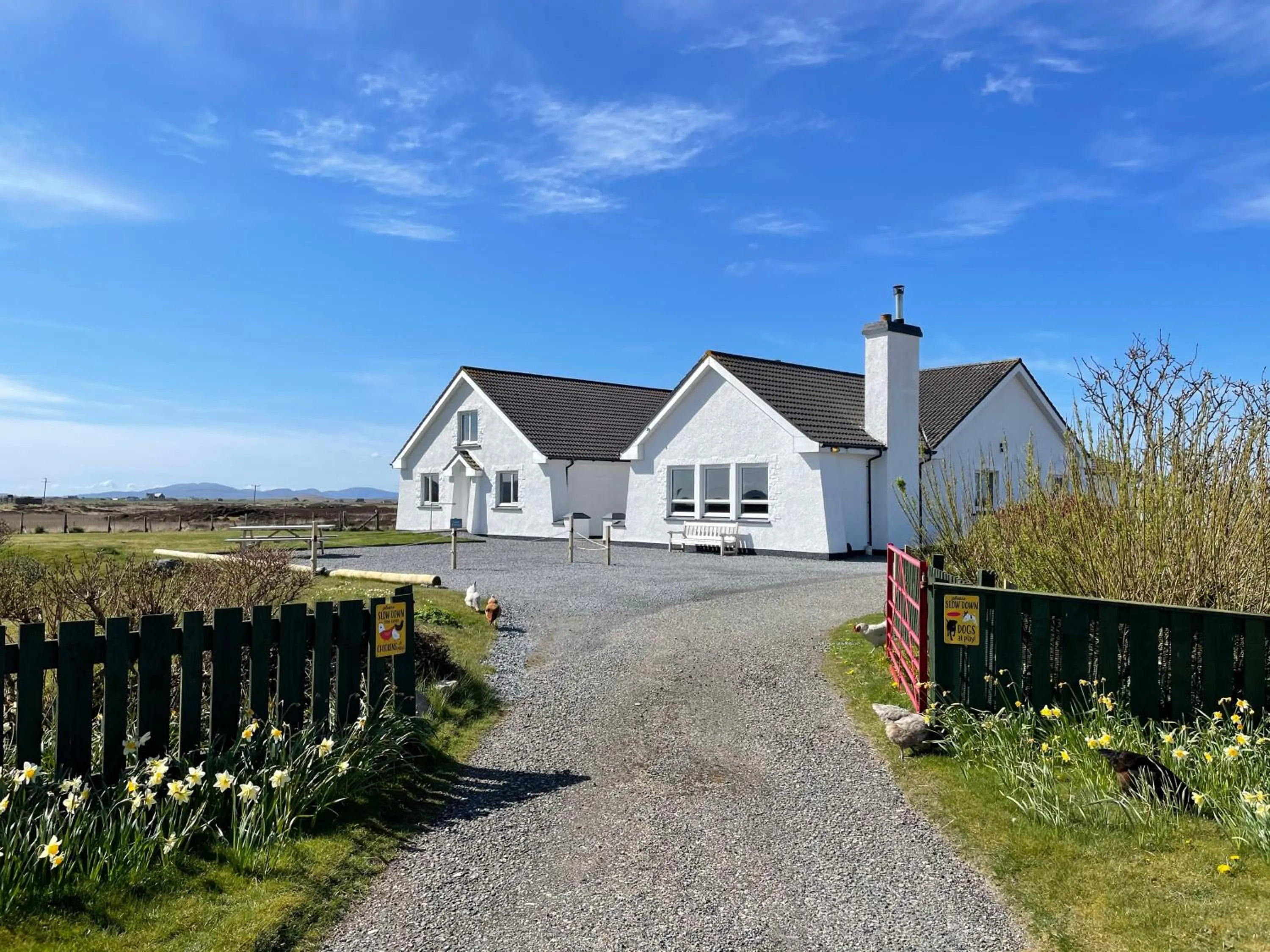 Property building in Grianaig Guest House & Restaurant, South Uist, Outer Hebrides