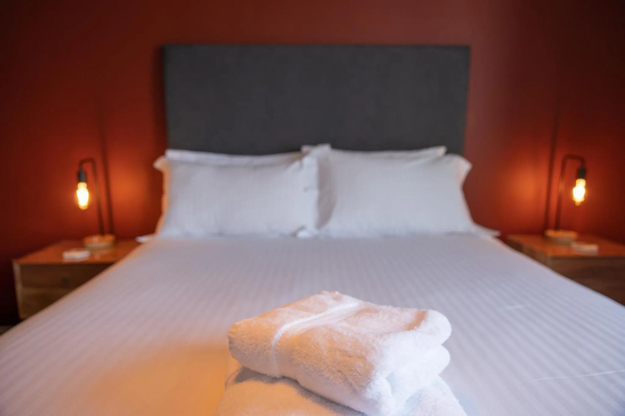 Bed in Grianaig Guest House & Restaurant, South Uist, Outer Hebrides