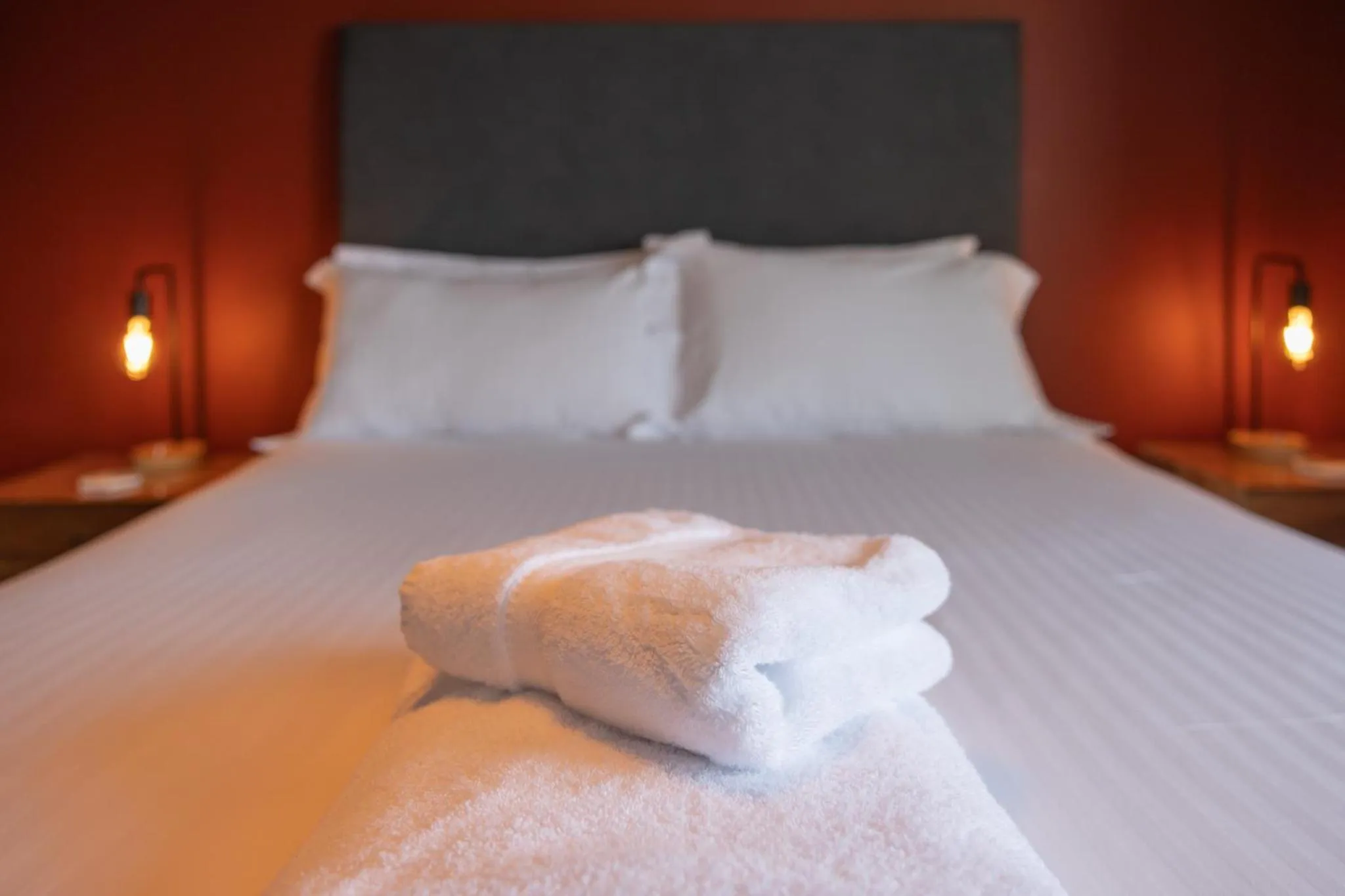 Bed in Grianaig Guest House & Restaurant, South Uist, Outer Hebrides