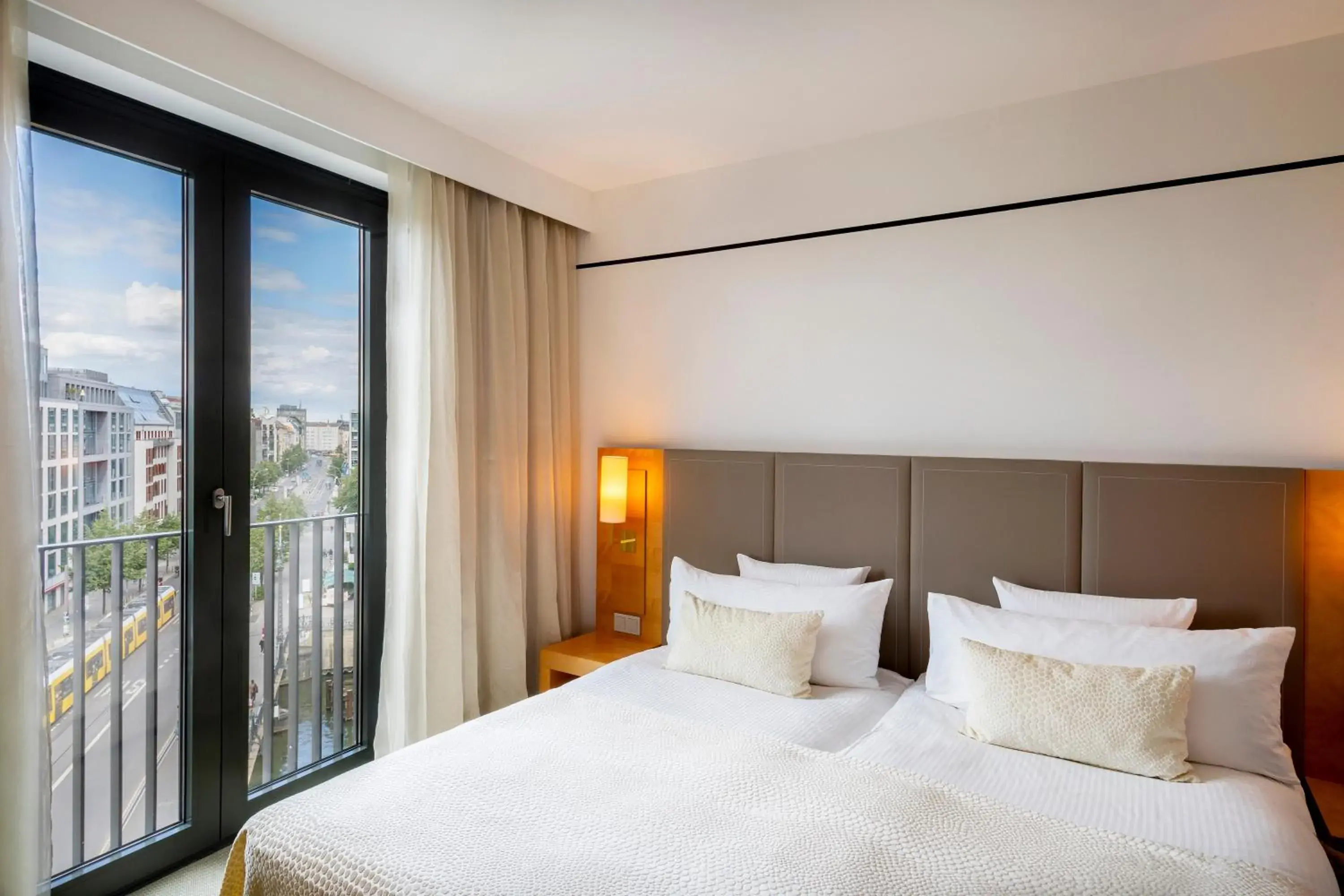 Bed in Meliá Berlin Bed in Meliá Berlin