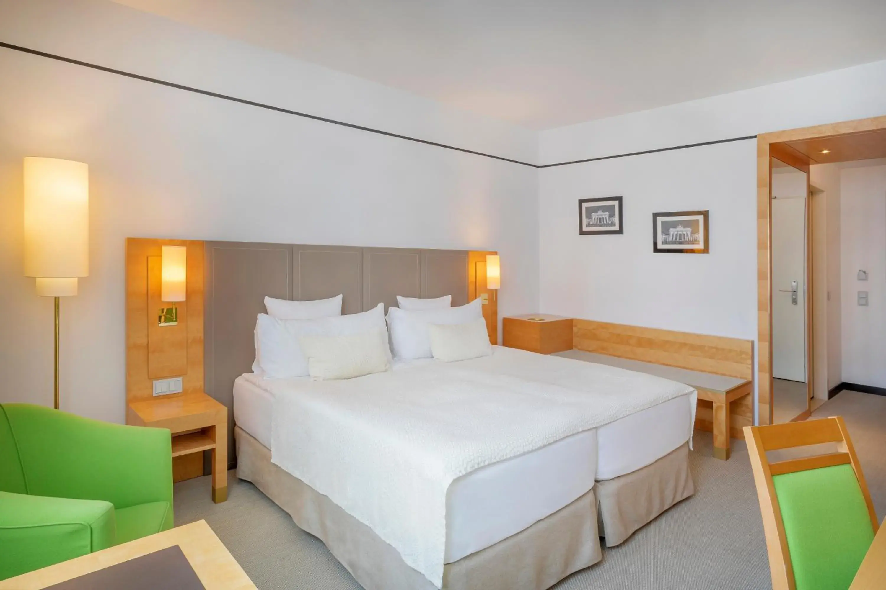 Bed in Meliá Berlin Bed in Meliá Berlin