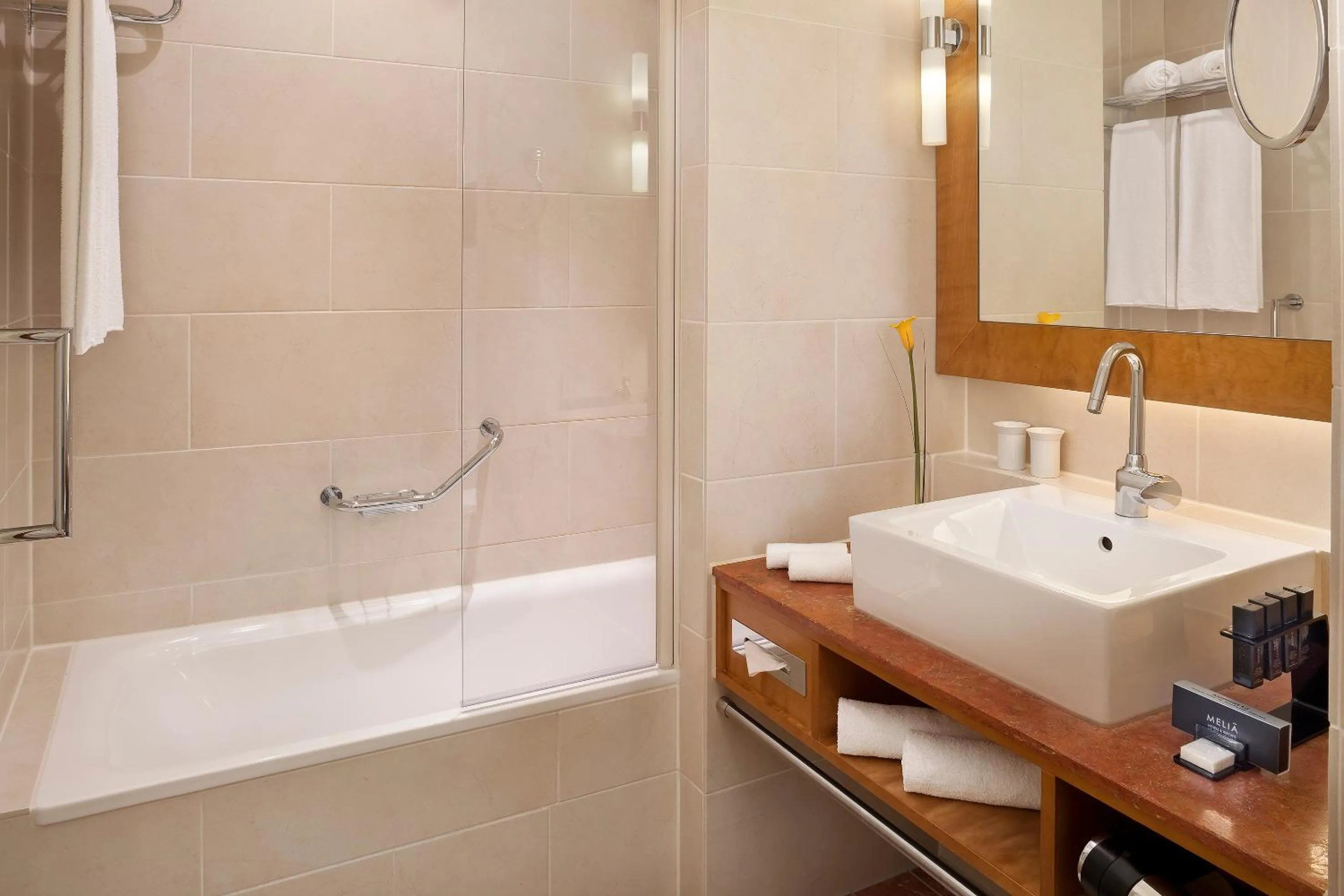 Shower in Meliá Berlin