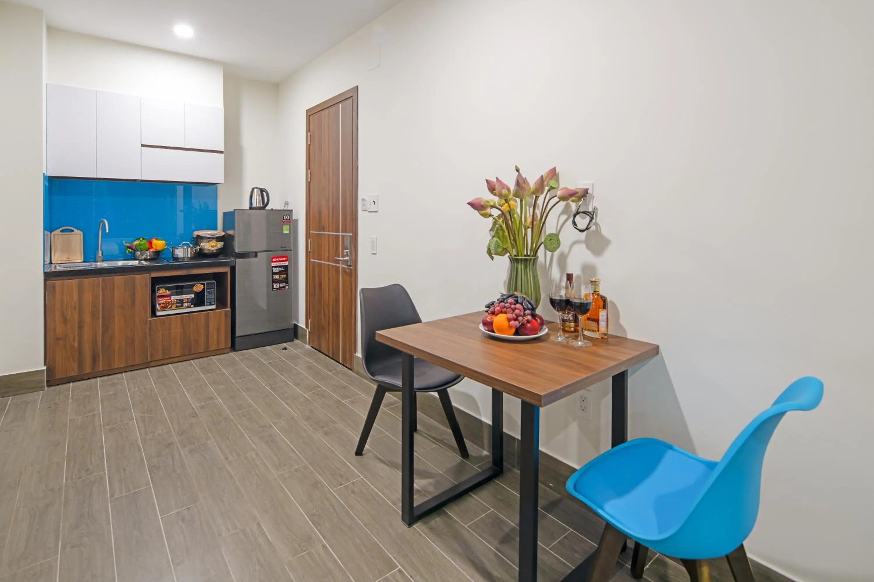 stove in TIDITEL Hotel and Apartment