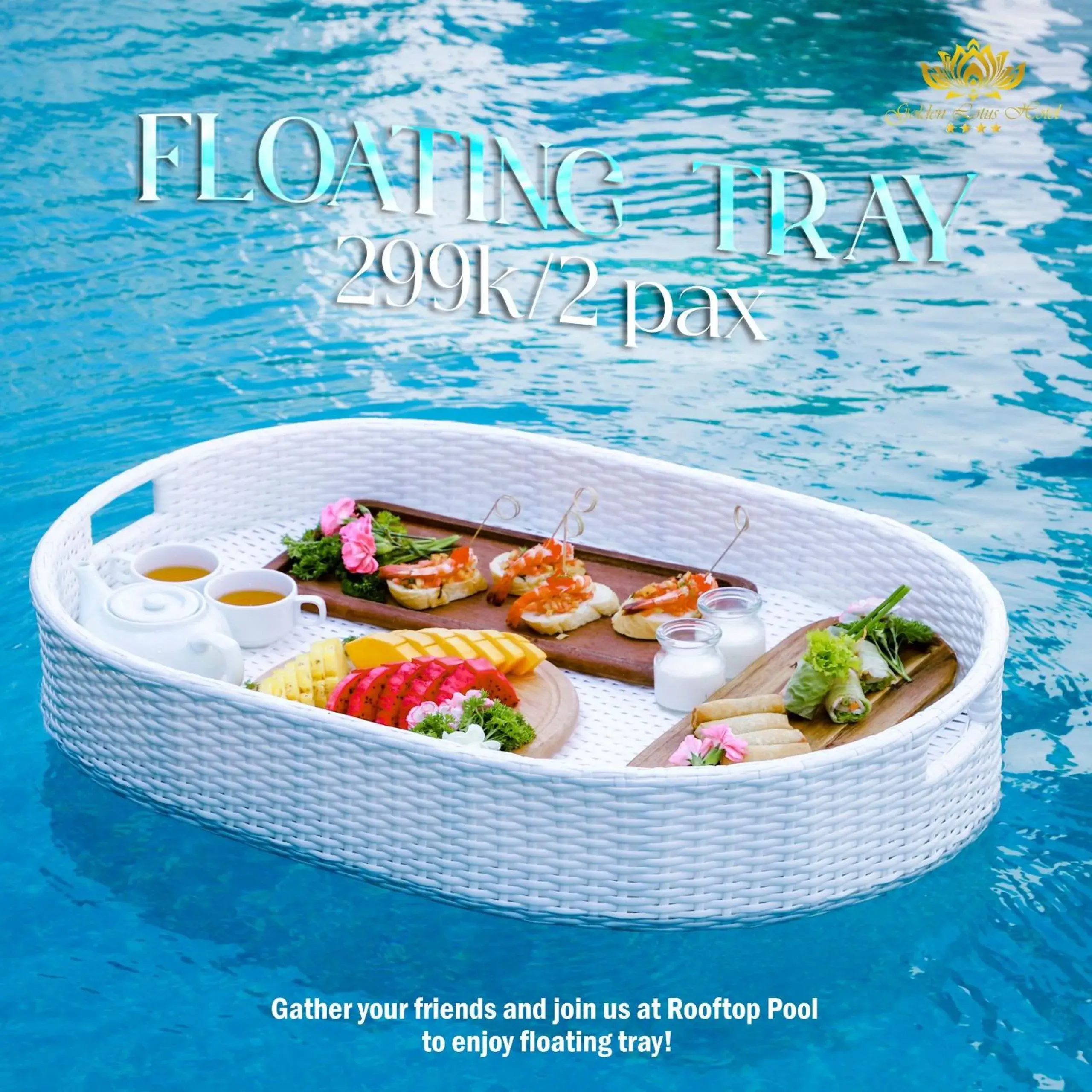 Swimming pool in Golden Lotus Hotel Da Nang - Rooftop Bar Sea View Swimming pool in Golden Lotus Hotel Da Nang - Rooftop Bar Sea View