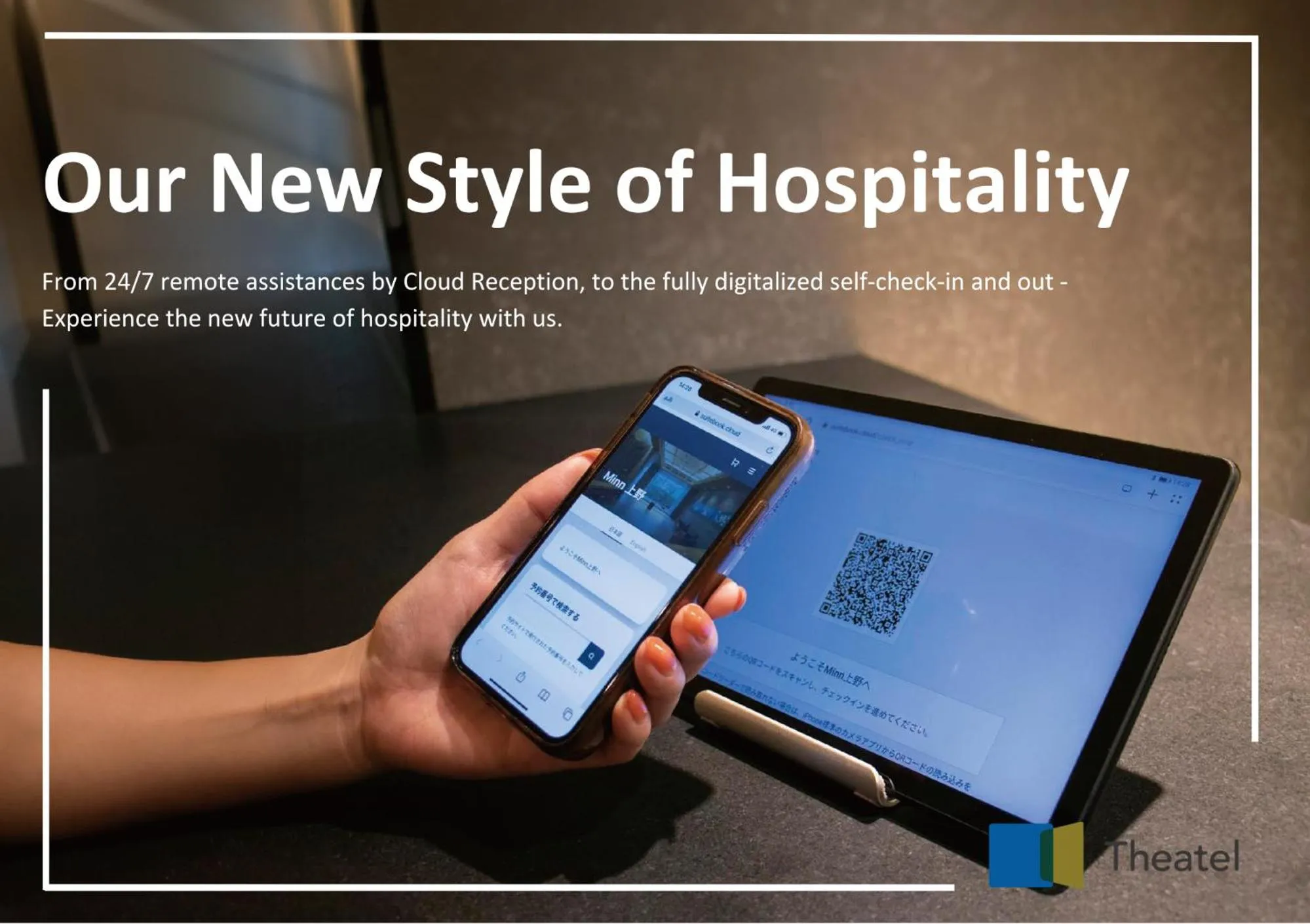 Property logo or sign in Theatel Sapporo