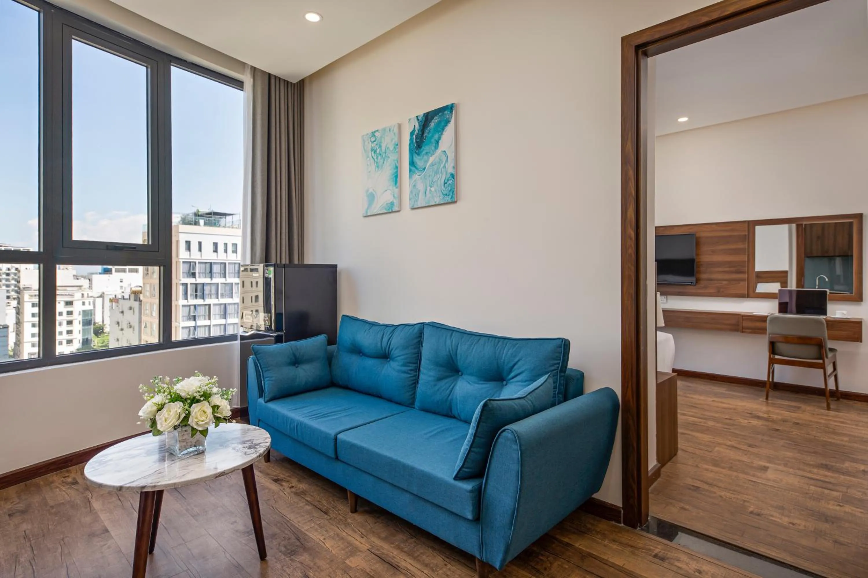 Living room in Capecia Danang Hotel and Apartment