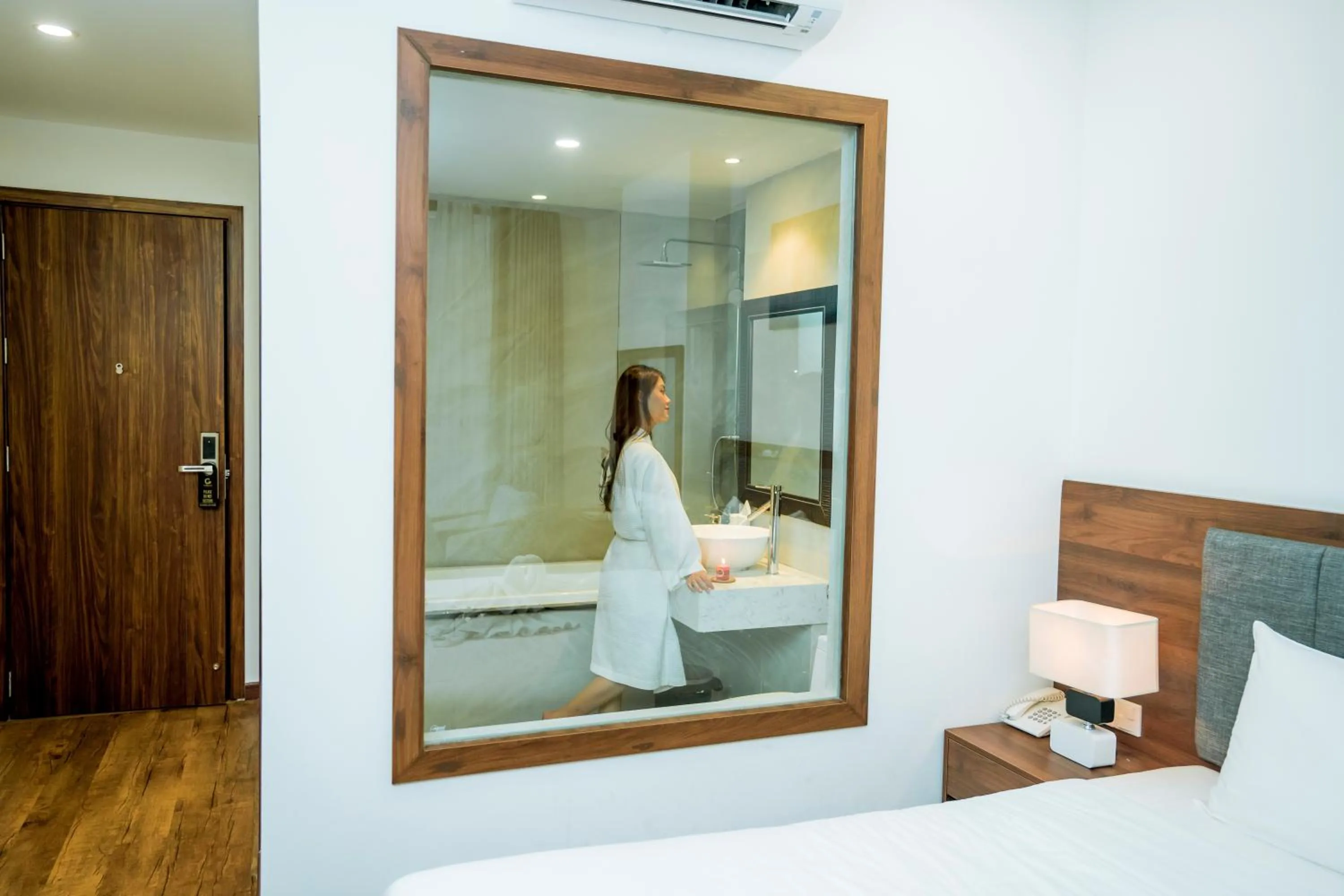 Bathroom in Capecia Danang Hotel and Apartment