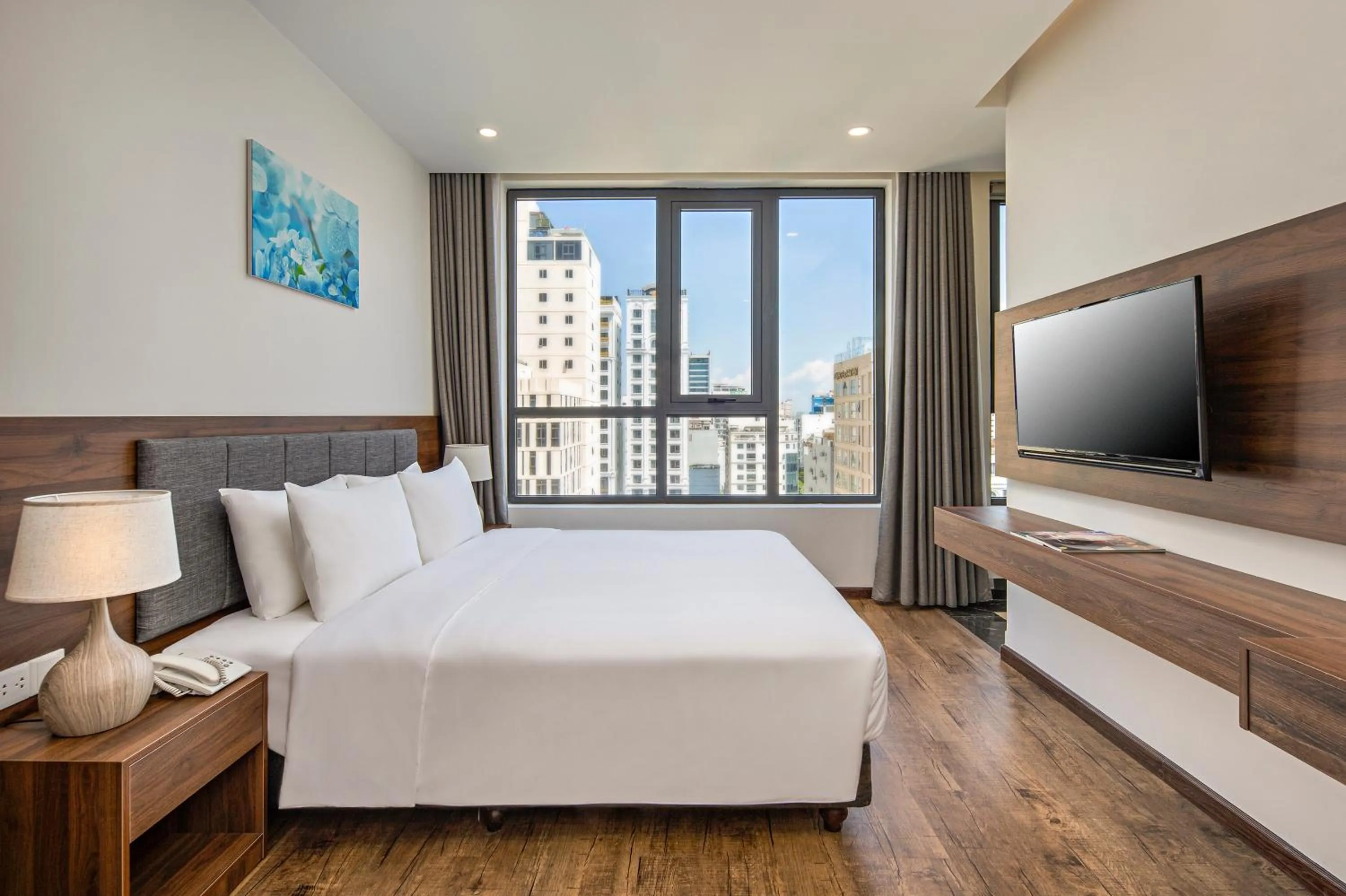 Bed in Capecia Danang Hotel and Apartment