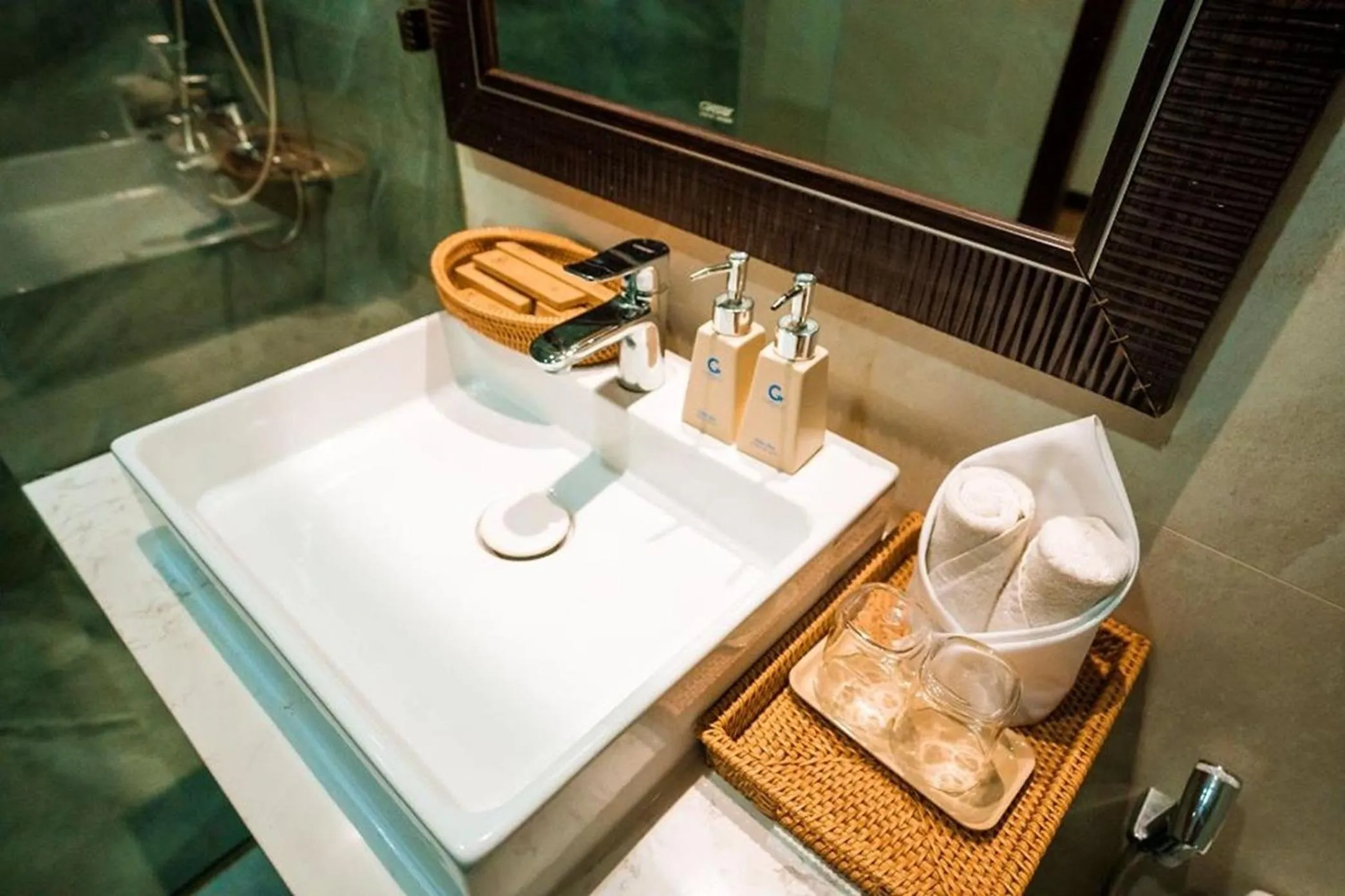 Bathroom in Capecia Danang Hotel and Apartment