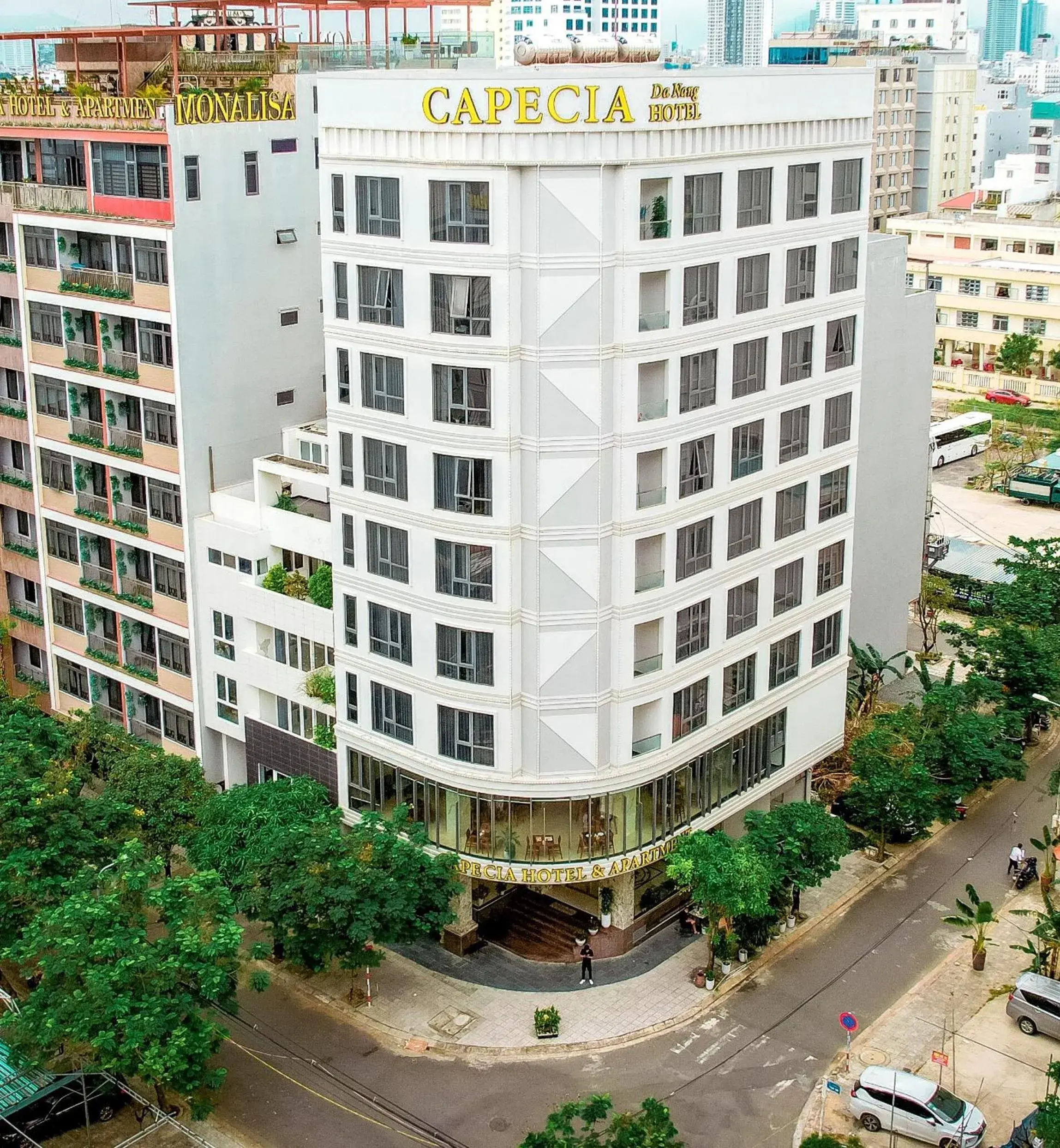 Property building in Capecia Danang Hotel and Apartment Property building in Capecia Danang Hotel and Apartment