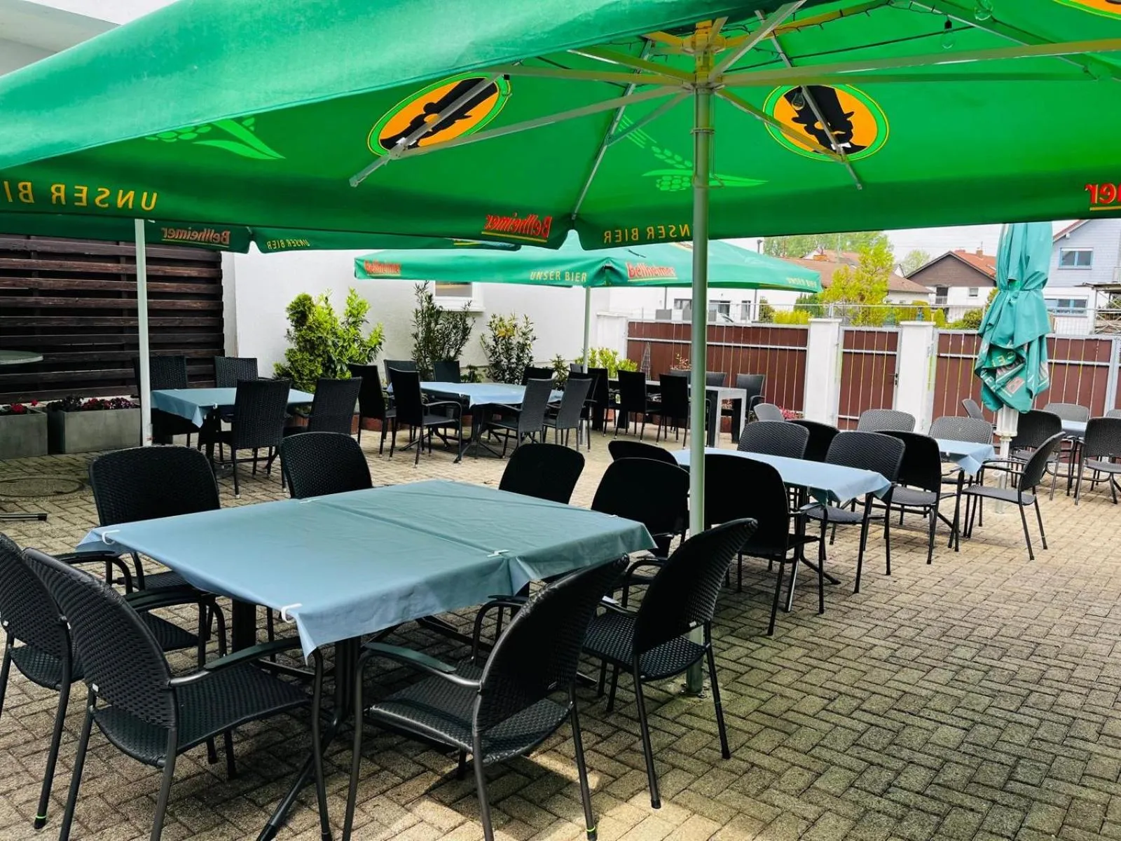 Balcony/Terrace in Landgasthof zur Sonne I Hotel & Restaurant