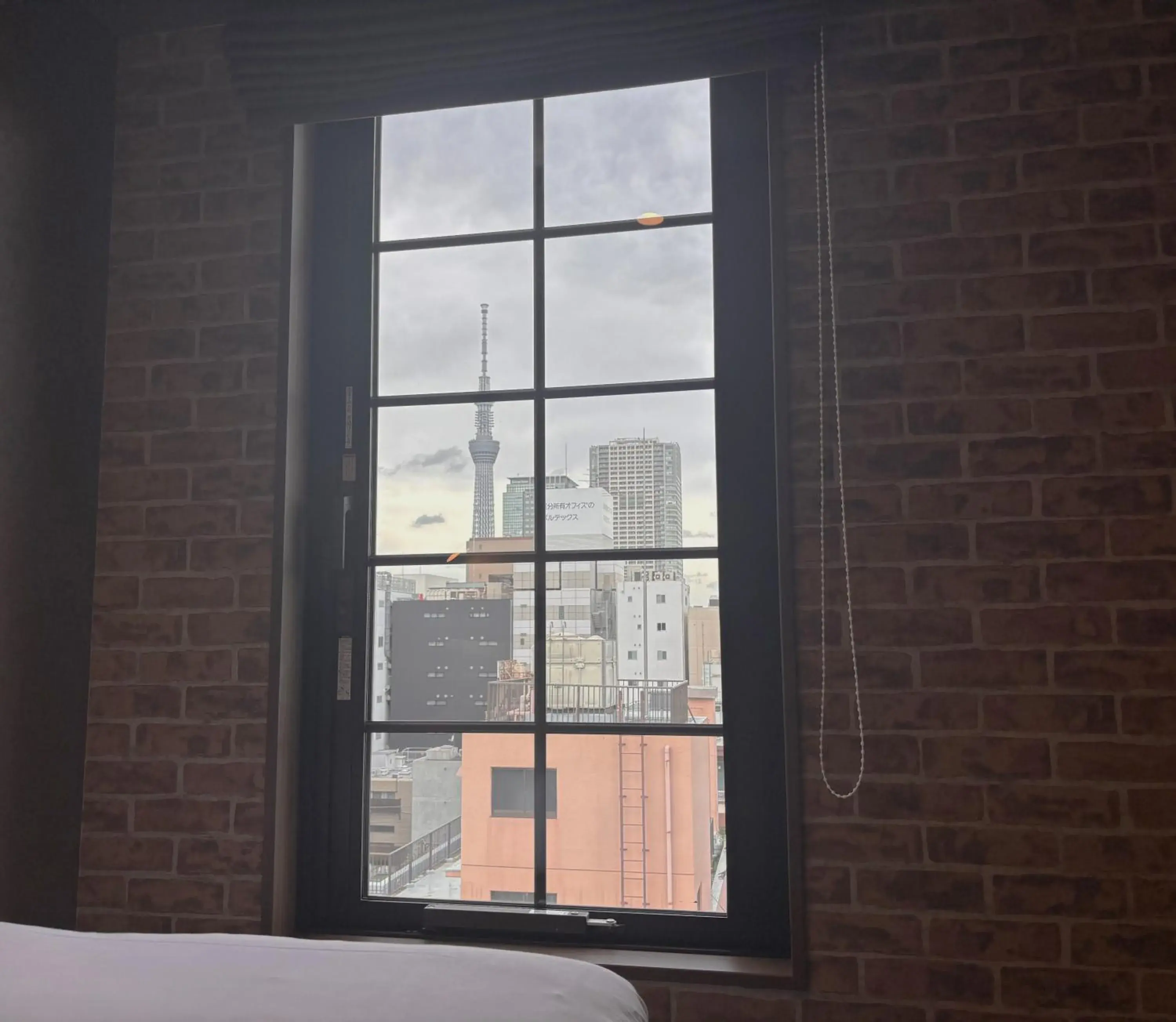 City view, Bed in HOTEL TABARD TOKYO City view, Bed in HOTEL TABARD TOKYO