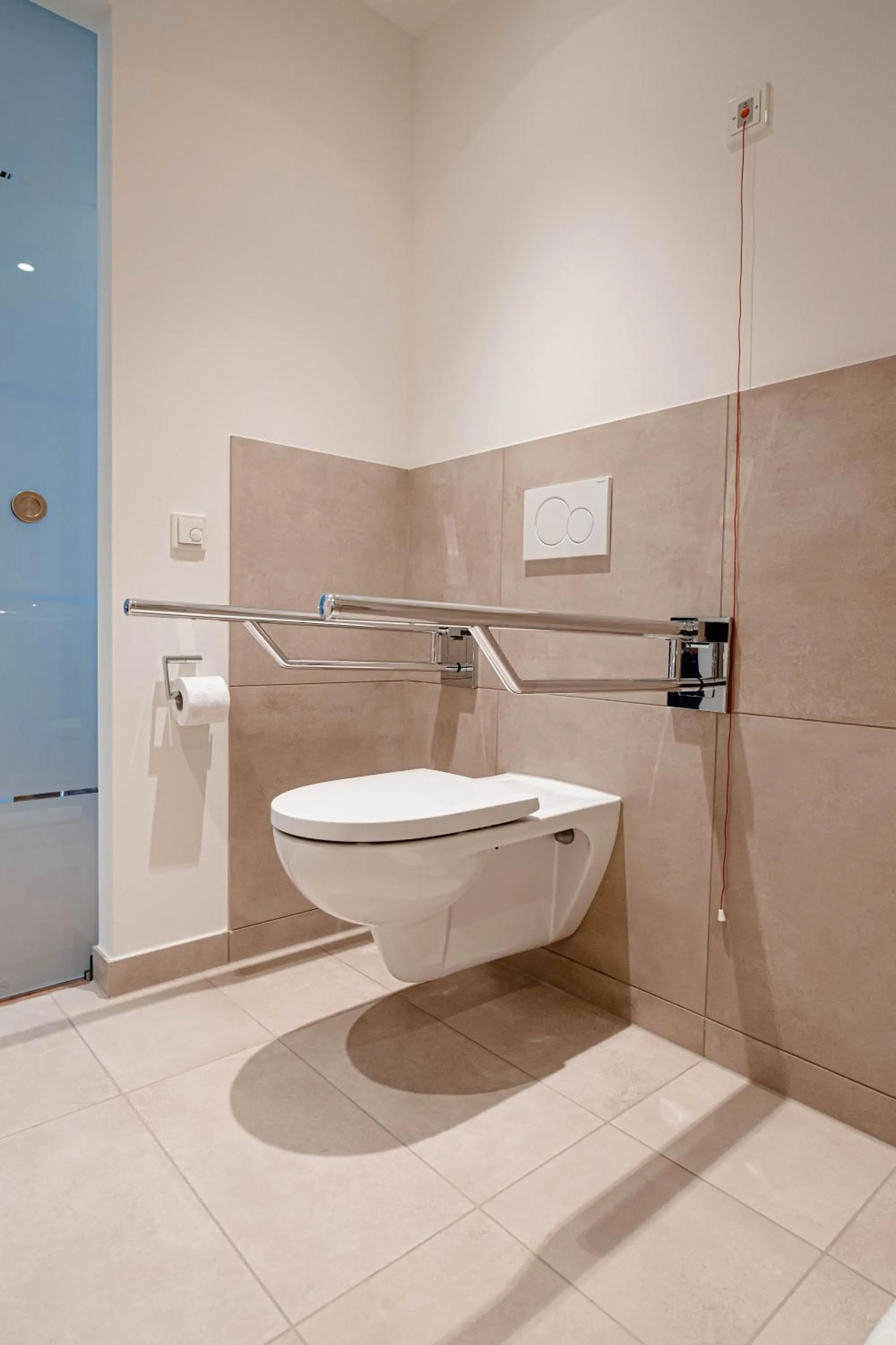 Toilet in Zeitlos Boutiquehotel