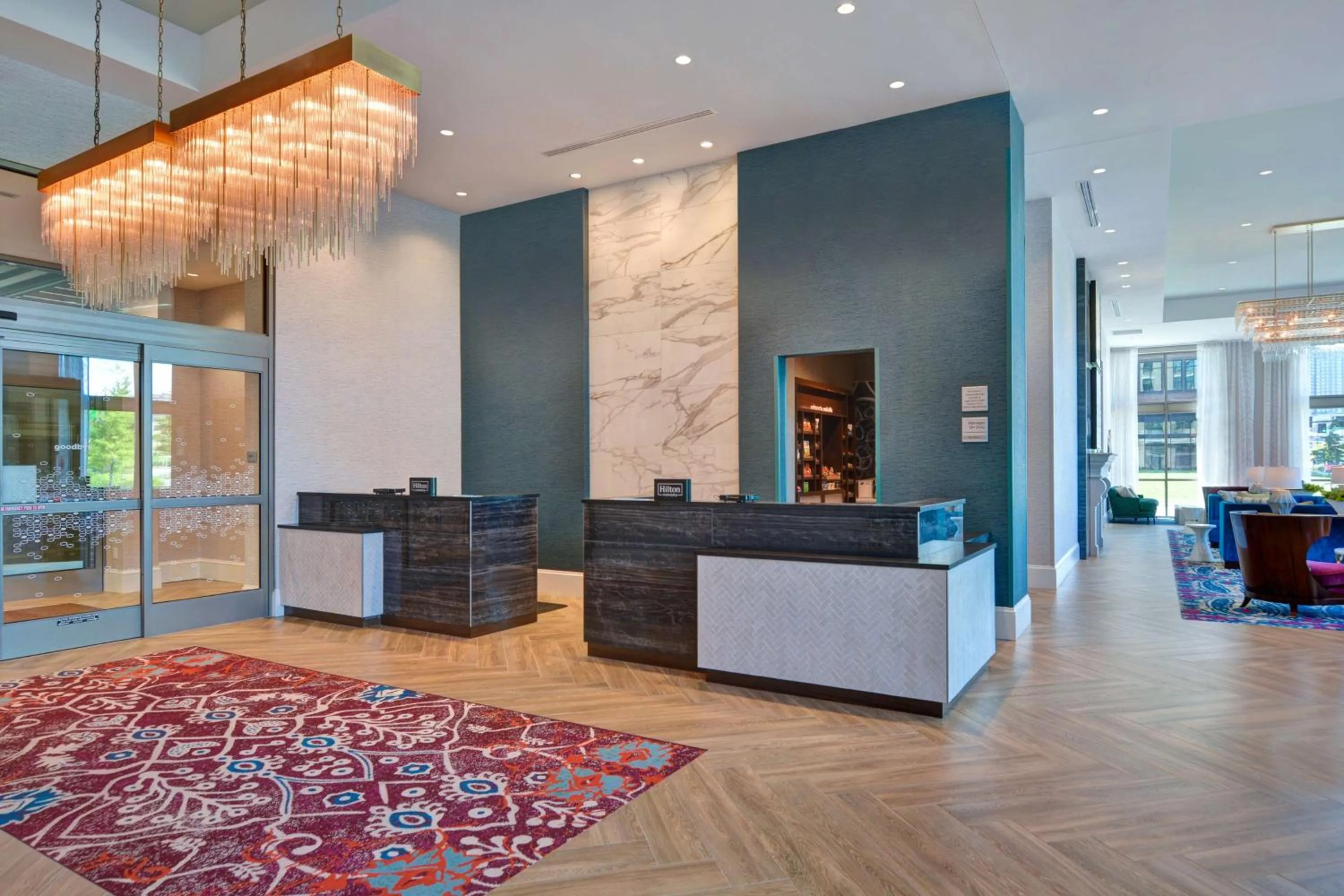 Lobby or reception in Hampton Inn & Suites Nashville Downtown Capitol View, Tn