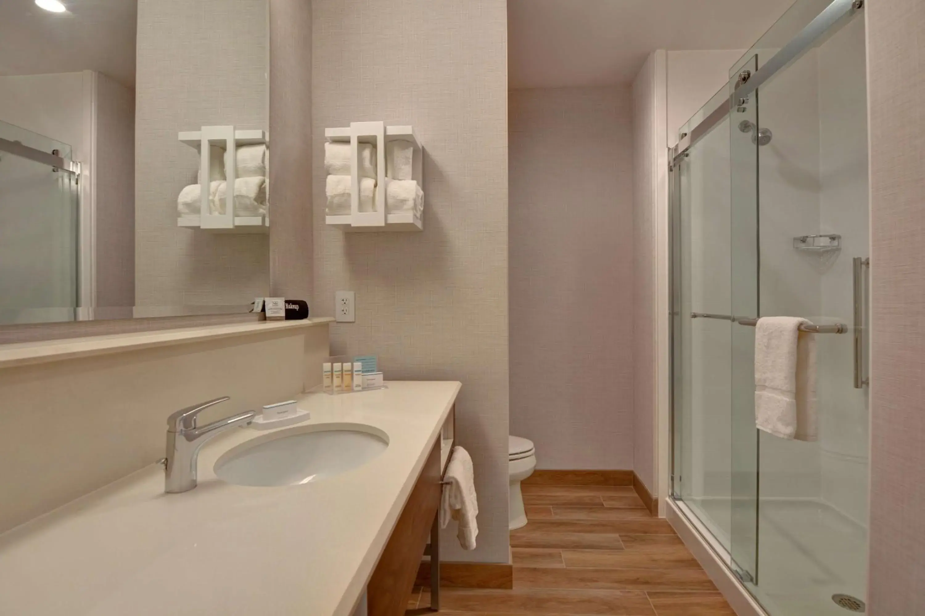 Bathroom in Hampton Inn & Suites Nashville Downtown Capitol View, Tn Bathroom in Hampton Inn & Suites Nashville Downtown Capitol View, Tn