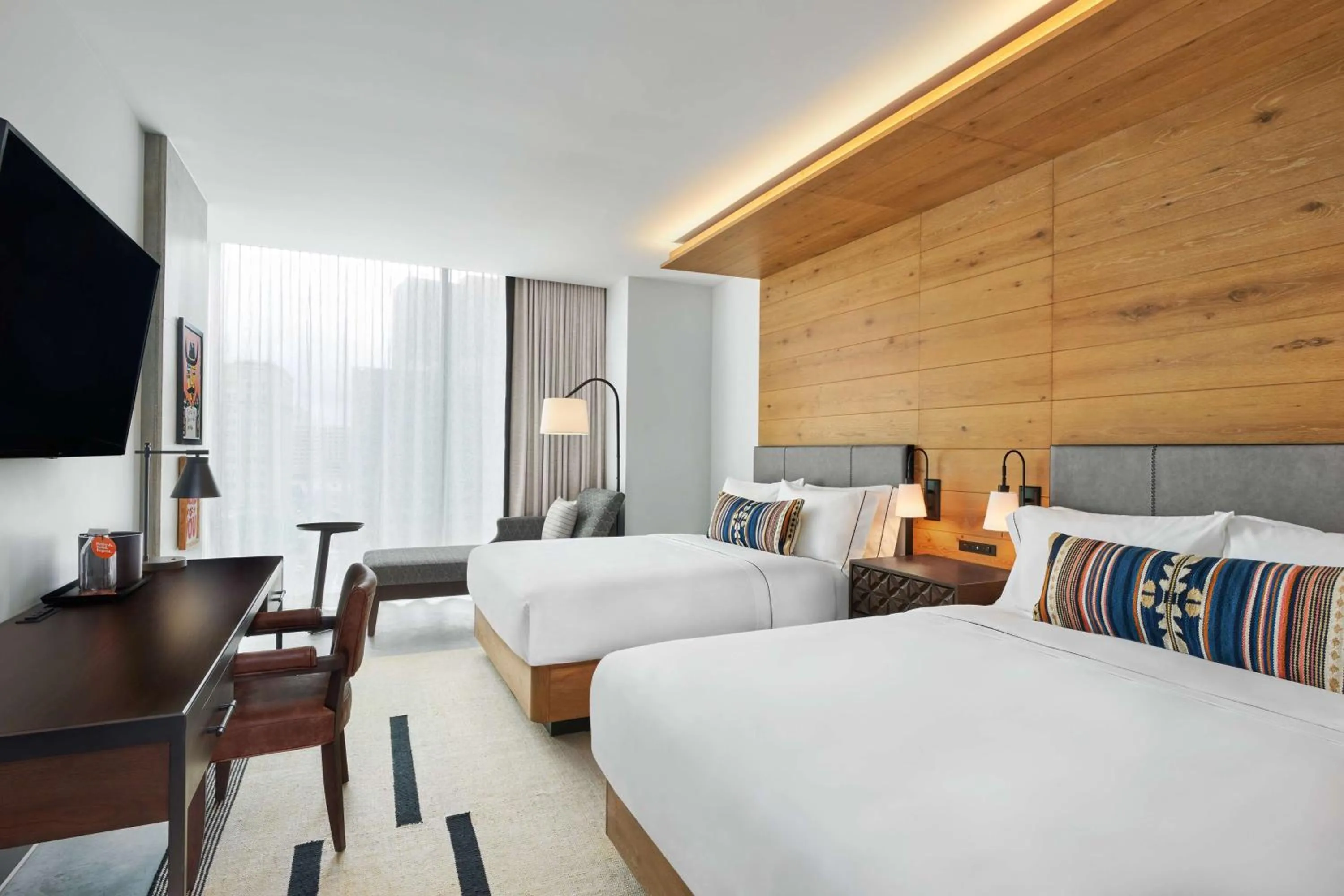 Bedroom, Bed in Canopy By Hilton San Antonio Riverwalk