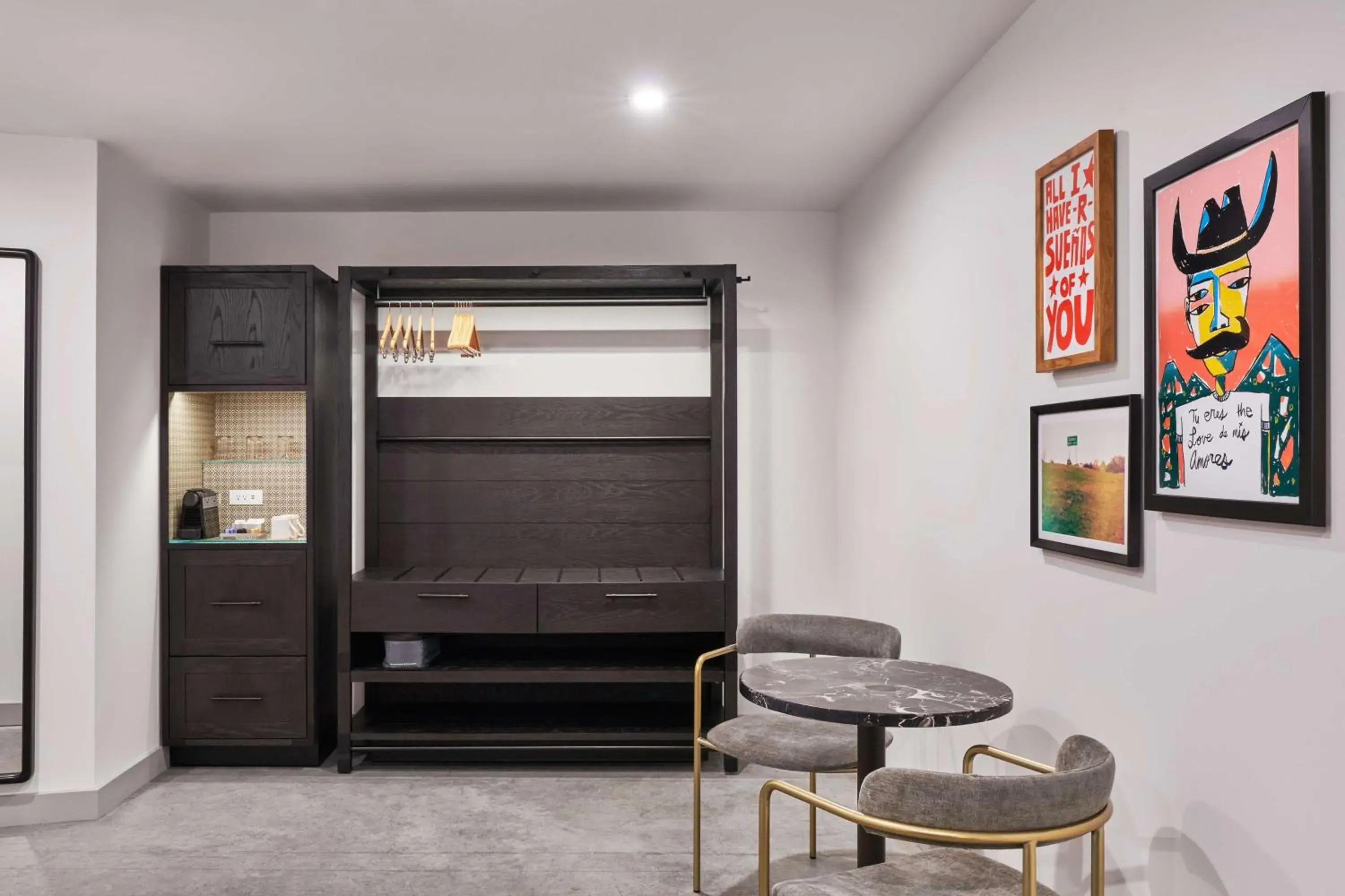 Living room in Canopy By Hilton San Antonio Riverwalk Living room in Canopy By Hilton San Antonio Riverwalk